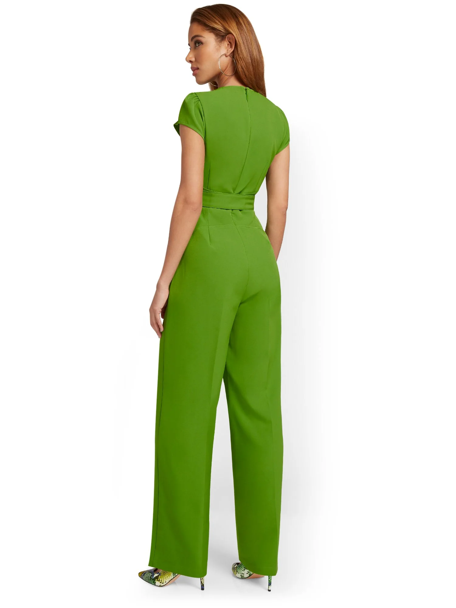 Corset-Waist Jumpsuit - Image 3