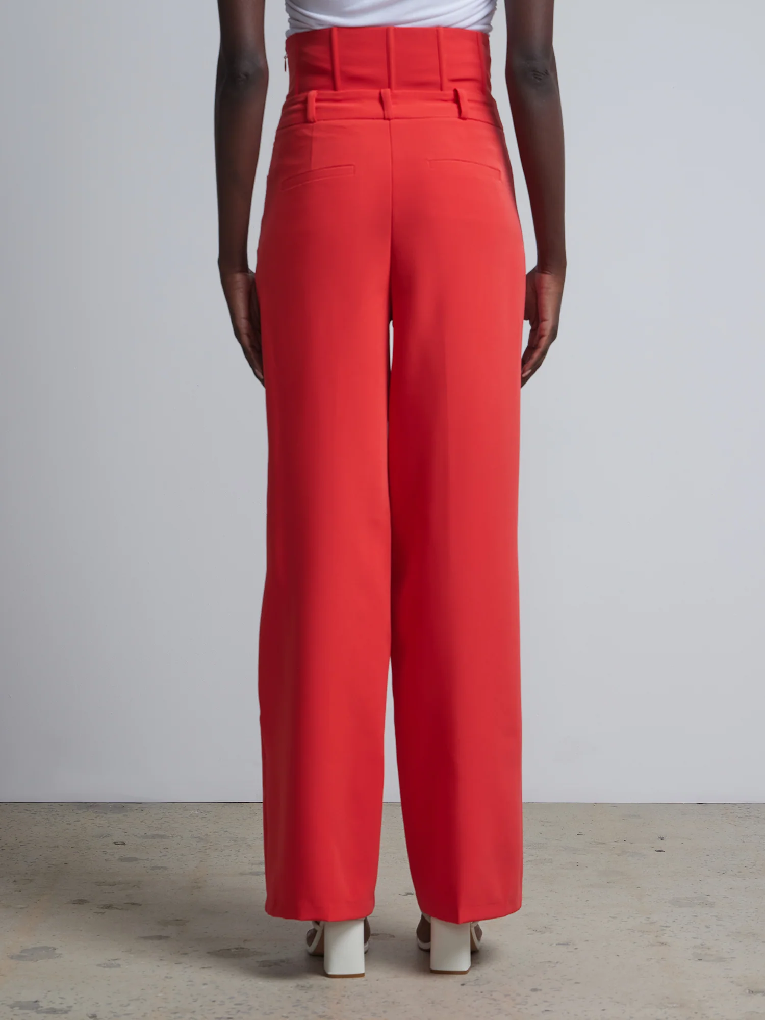 Corset-Waist Wide-Leg Pant - Image 3