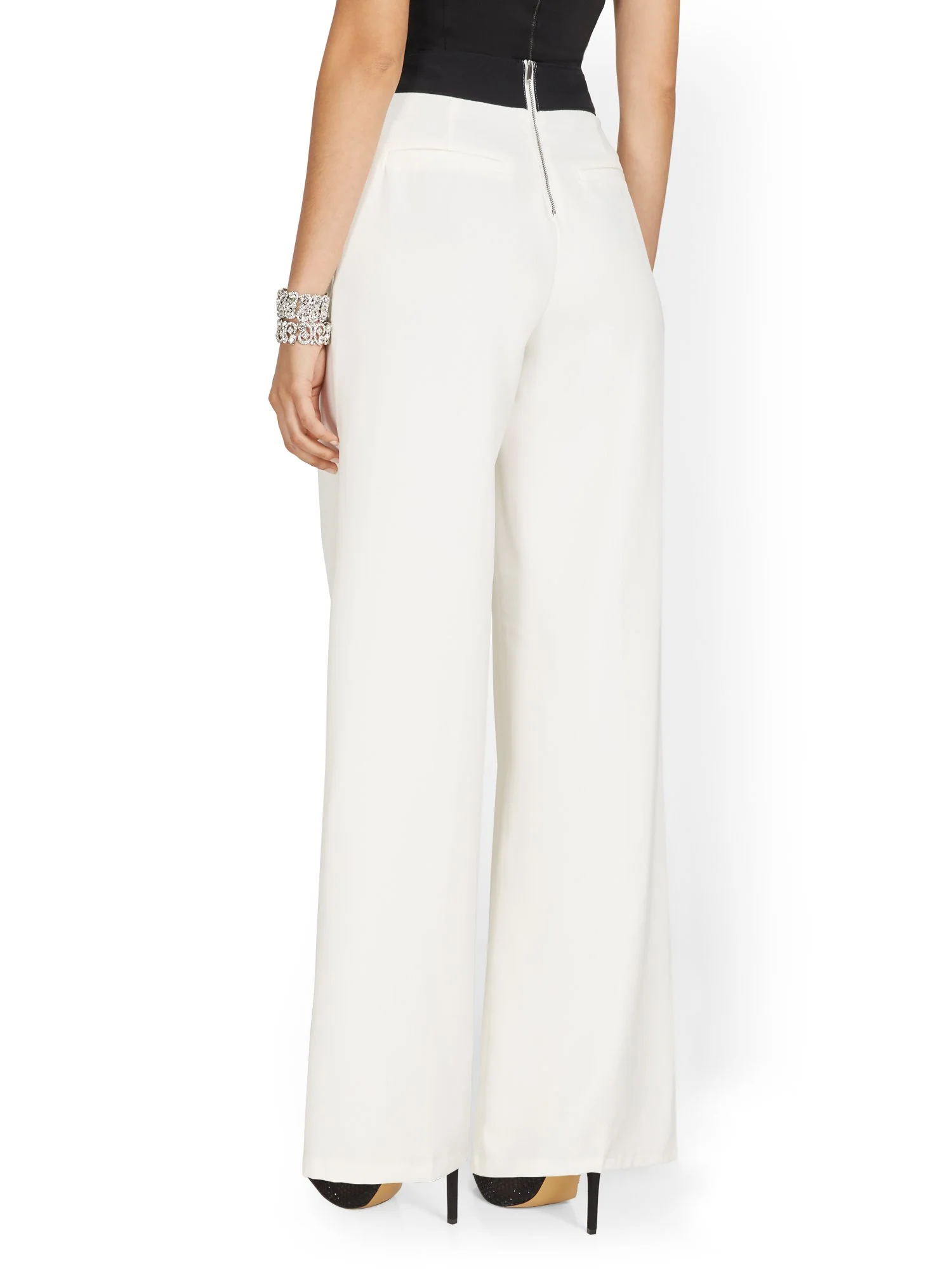 Corset-Waist Wide-Leg Pant - Image 3