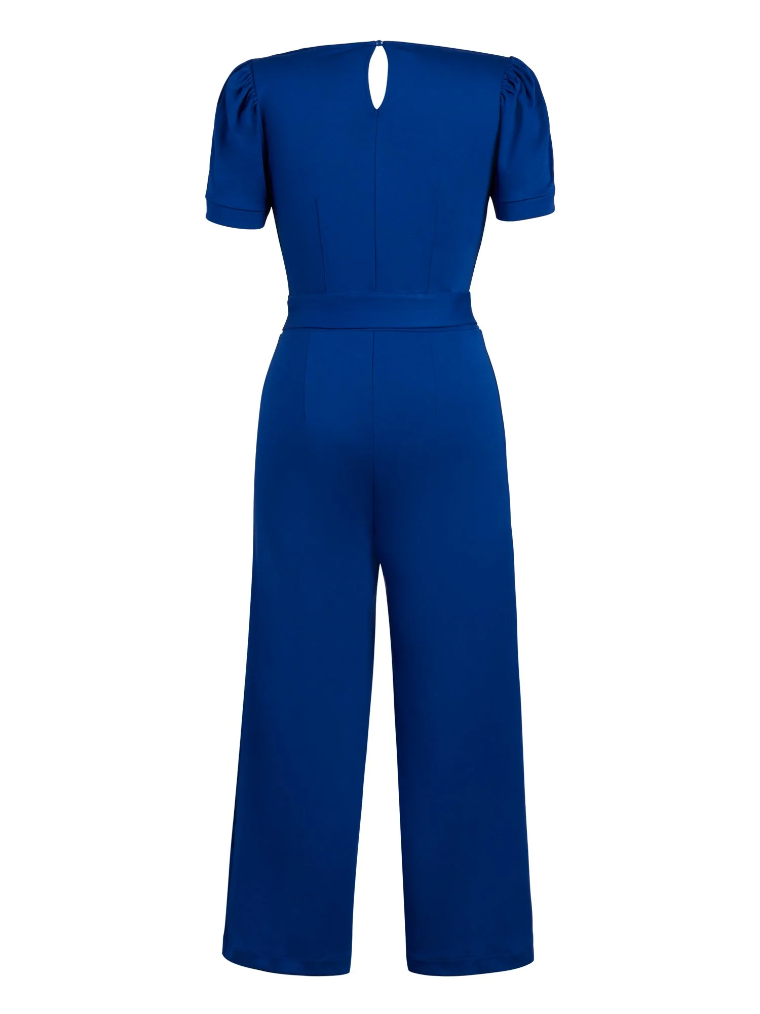 Cotton Knit Culotte Jumpsuit - Image 17
