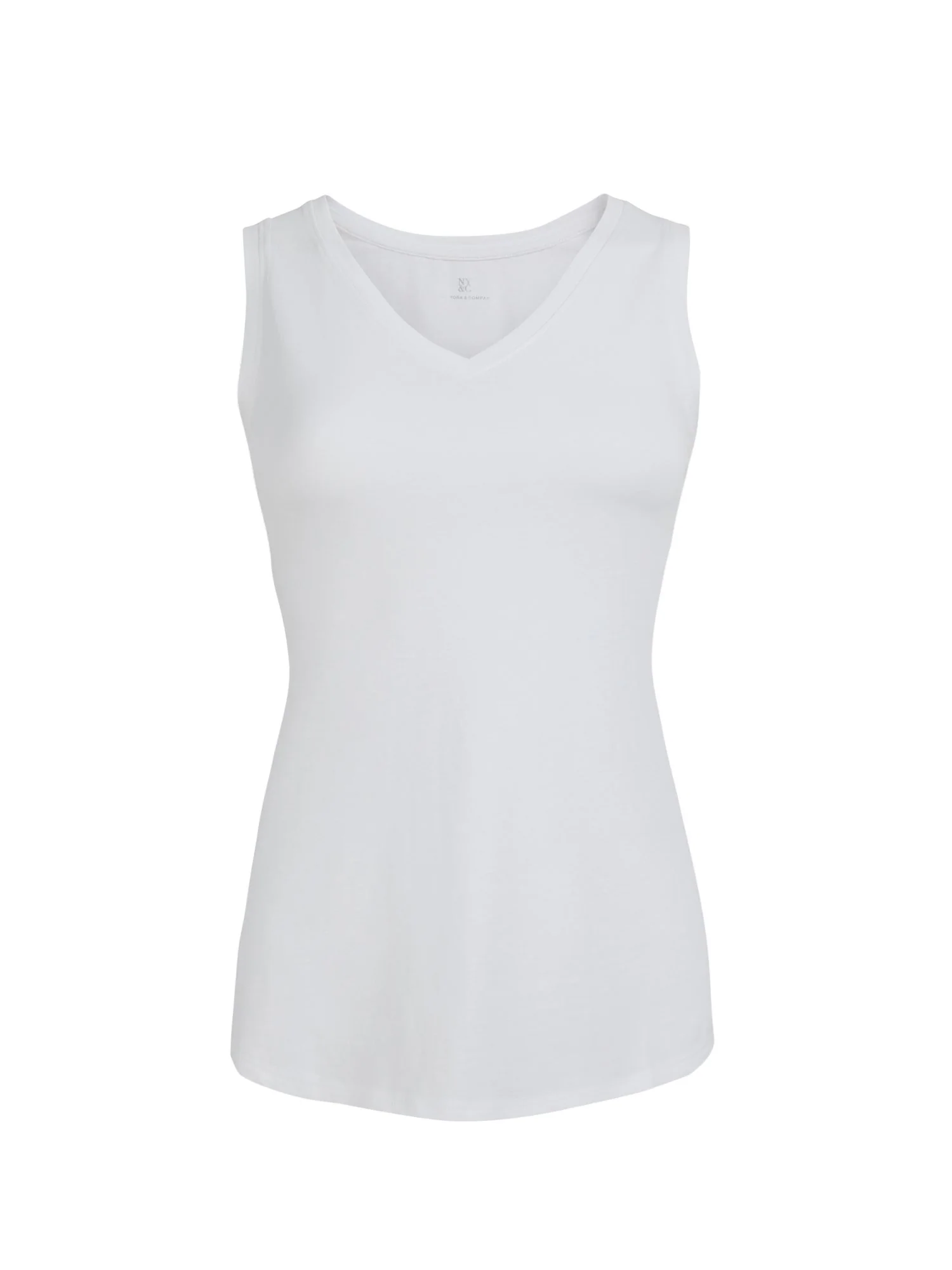 Cotton V-Neck Tank Top - Image 5