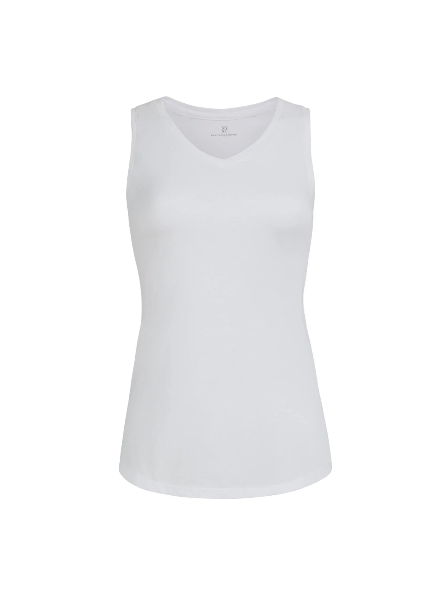 Cotton V-Neck Tank Top - Image 5