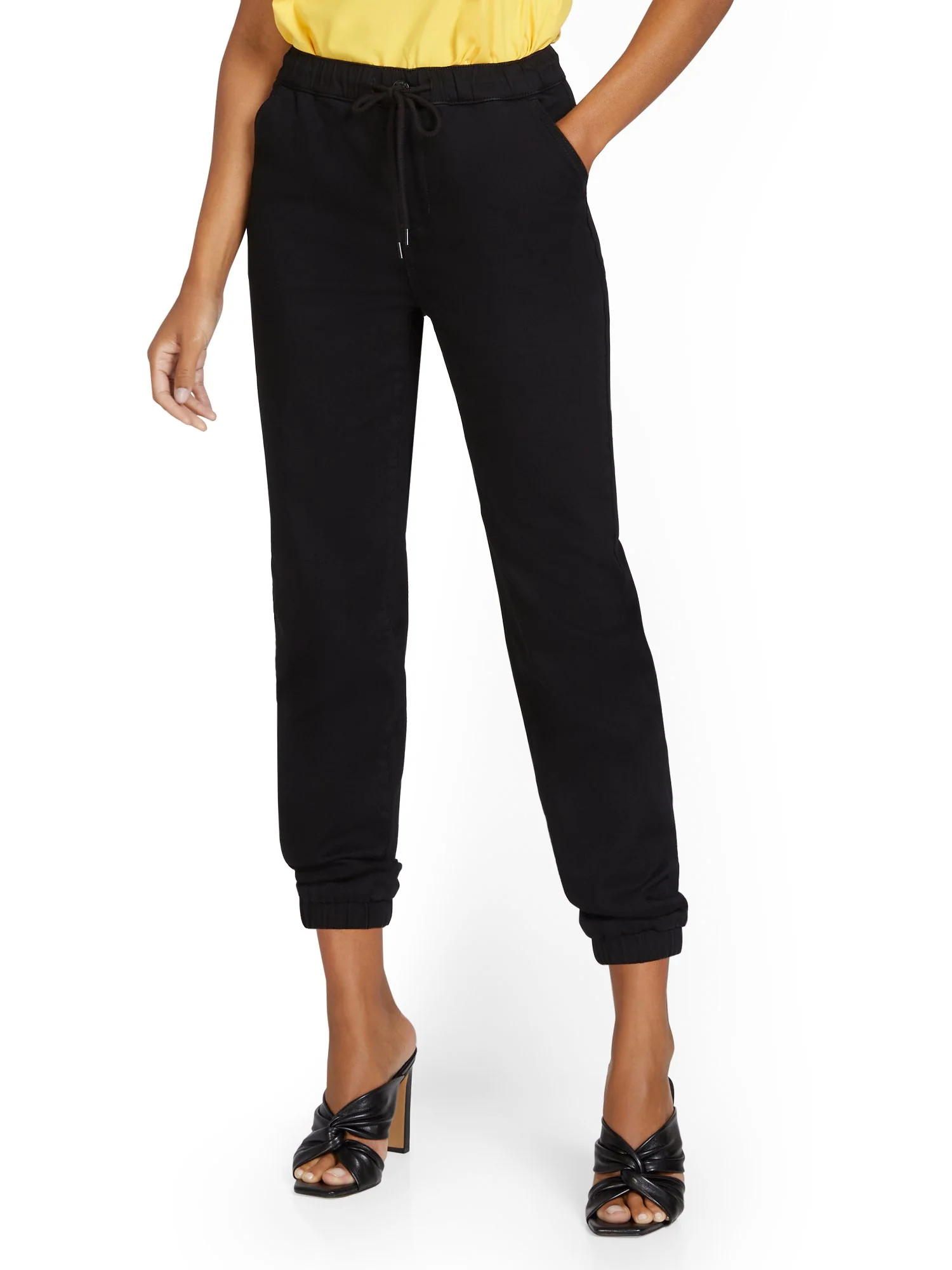 Cozy Cotton Denim Jogger Pant