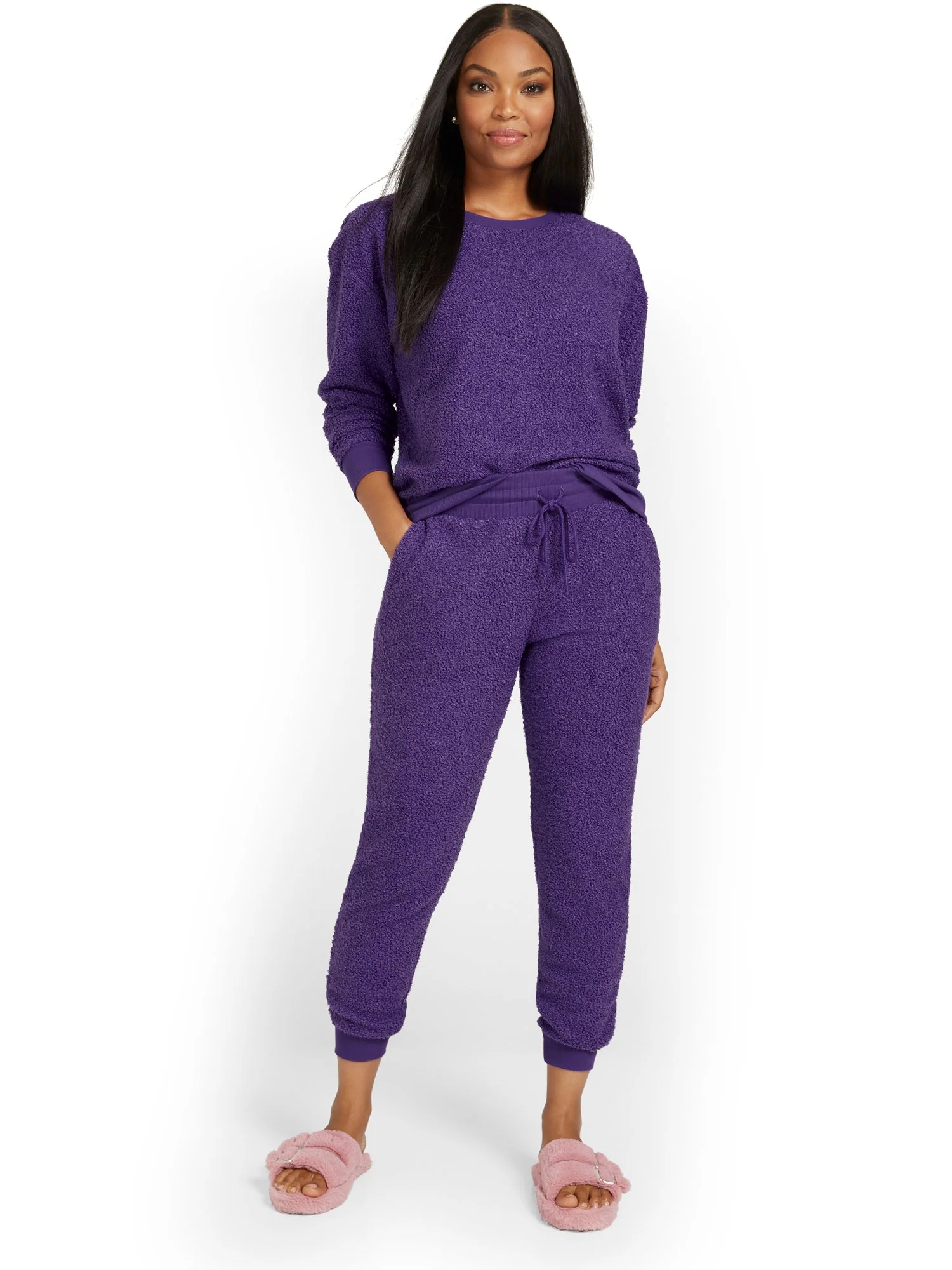 Cozy Teddy Jogger Pant - Image 12