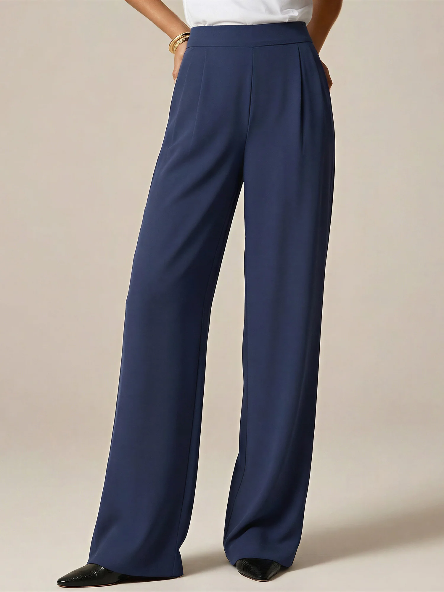 Crepe Banding Pant - Image 2