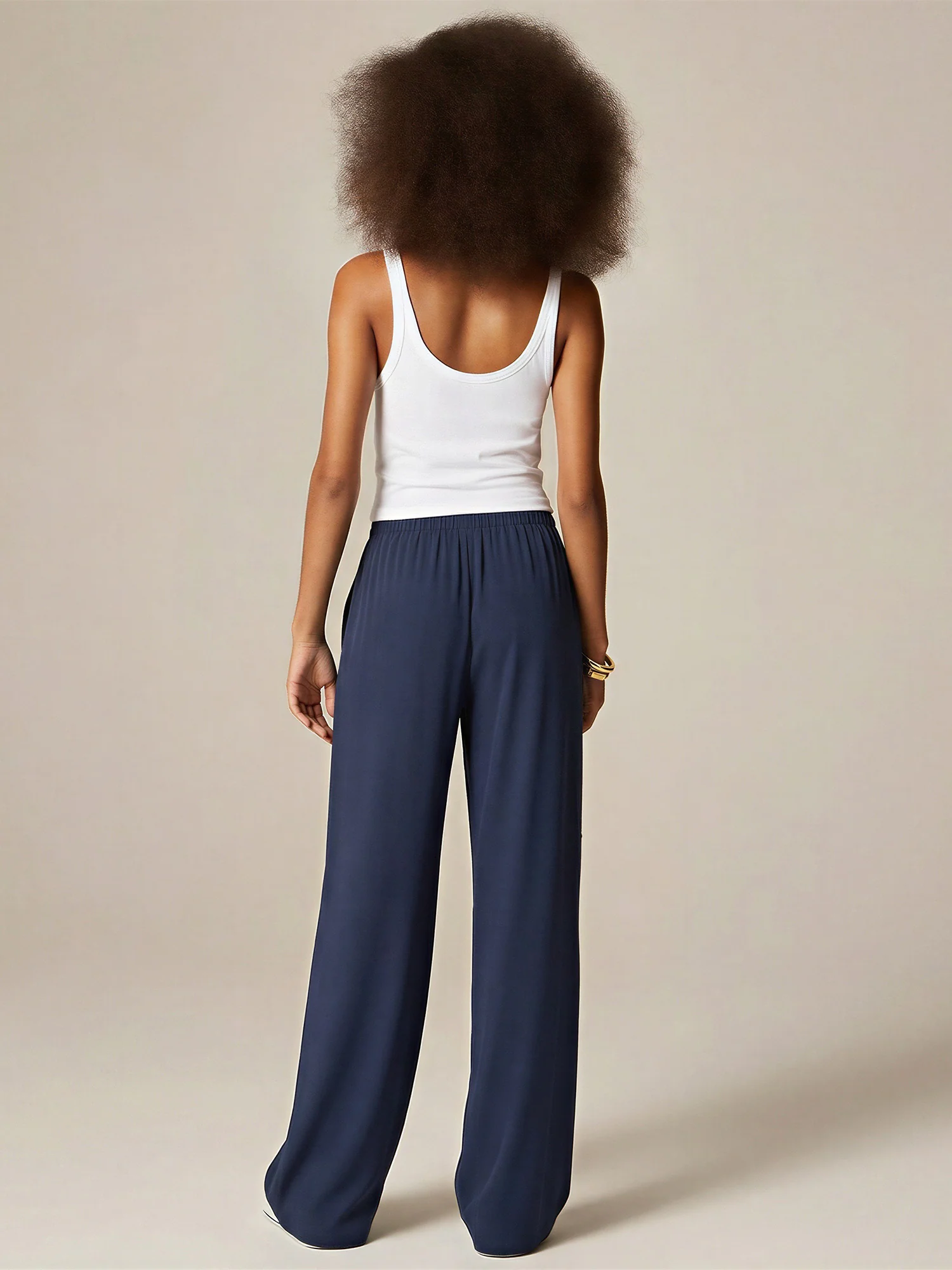 Crepe Banding Pant - Image 3