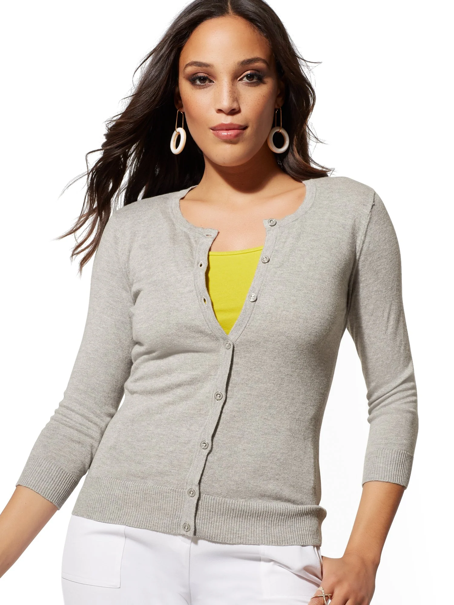 Crewneck Chelsea Cardigan - 7th Avenue - Image 8