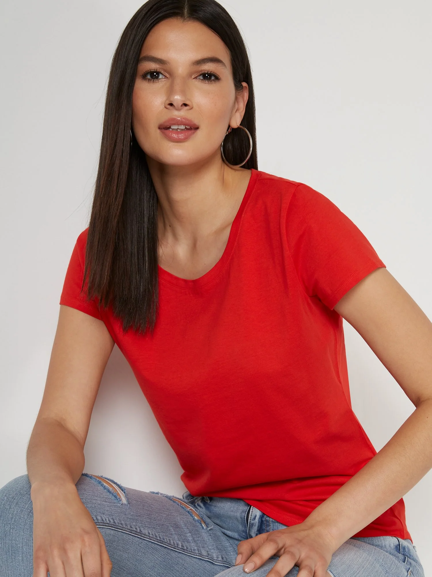 Crewneck Perfect Tee - Image 11