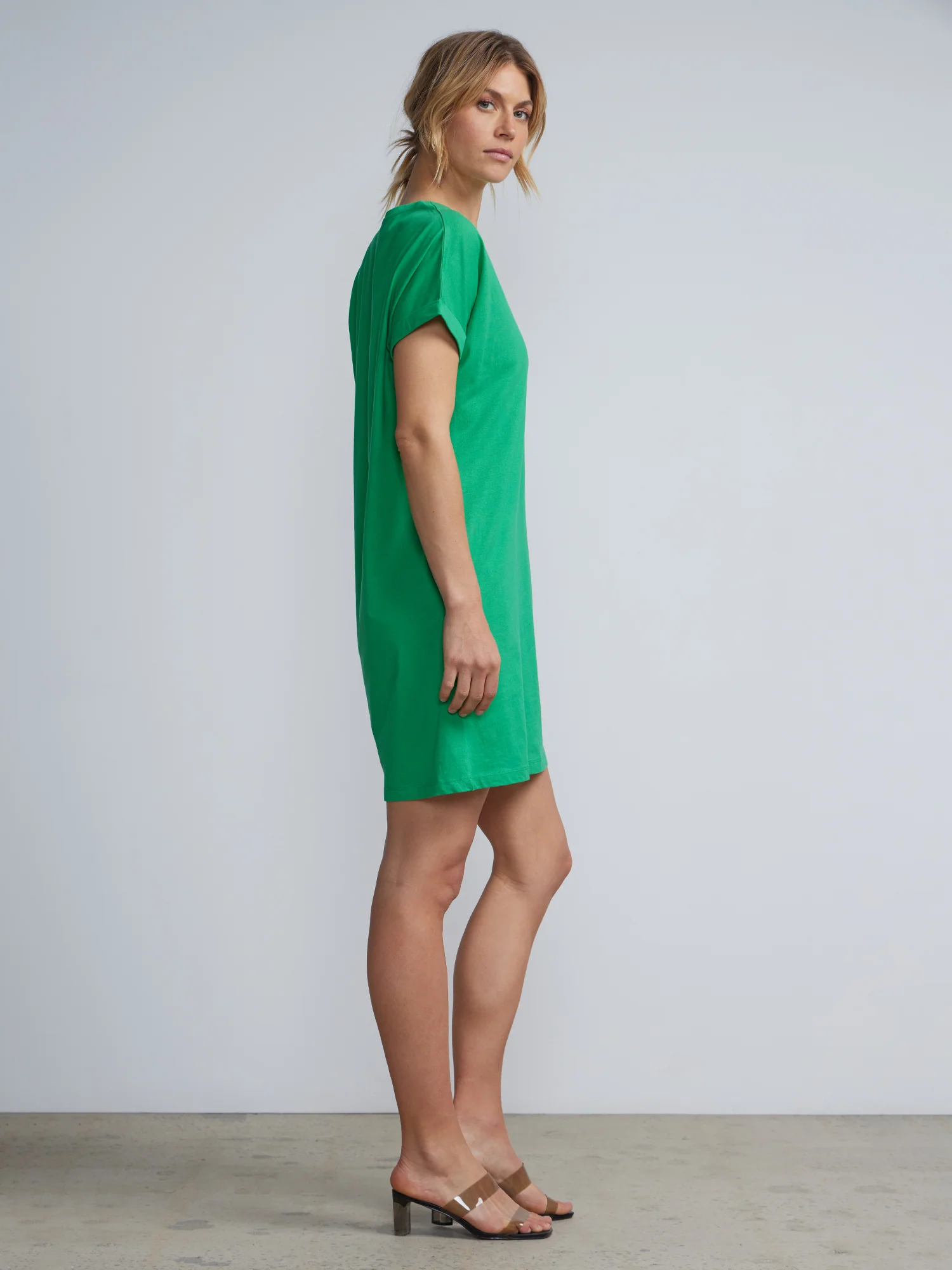 Crewneck Perfect Tee Dress - Image 14