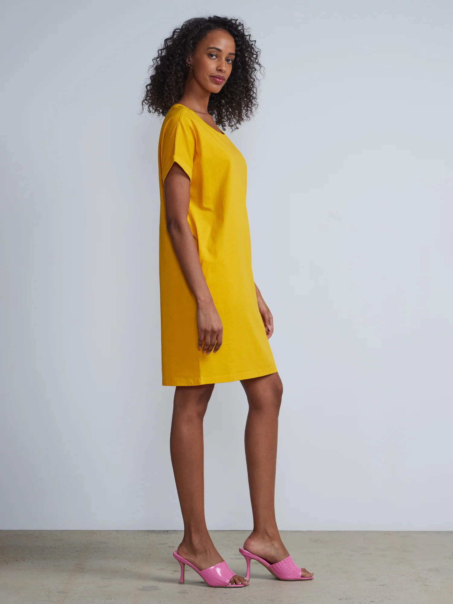 Crewneck Perfect Tee Dress - Image 18