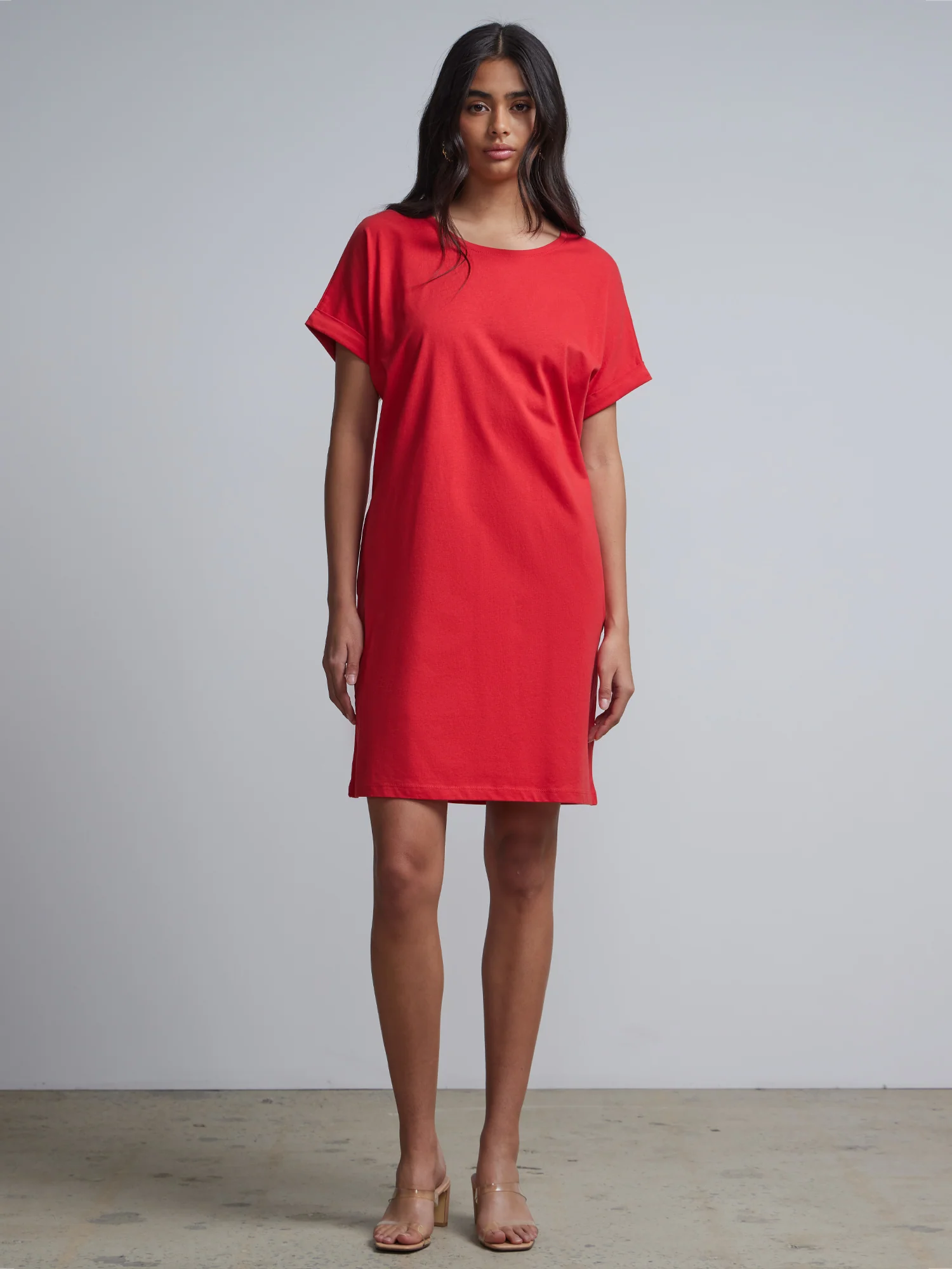 Crewneck Perfect Tee Dress - Image 5