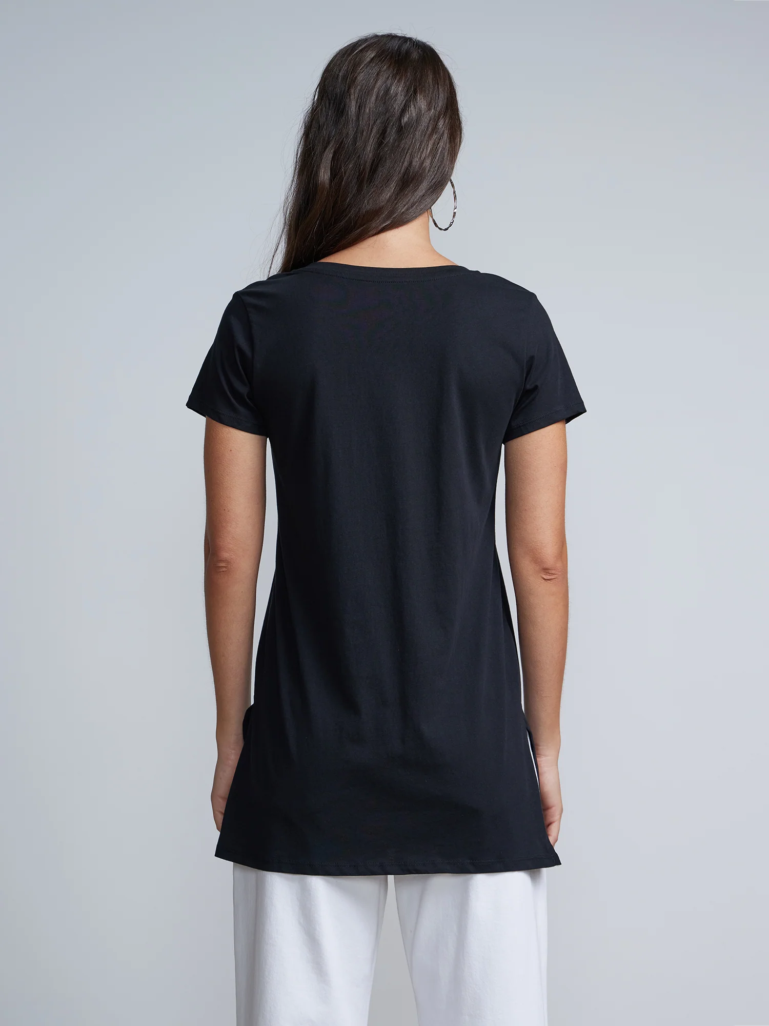 Criss-Cross Front Tunic Top - Image 3