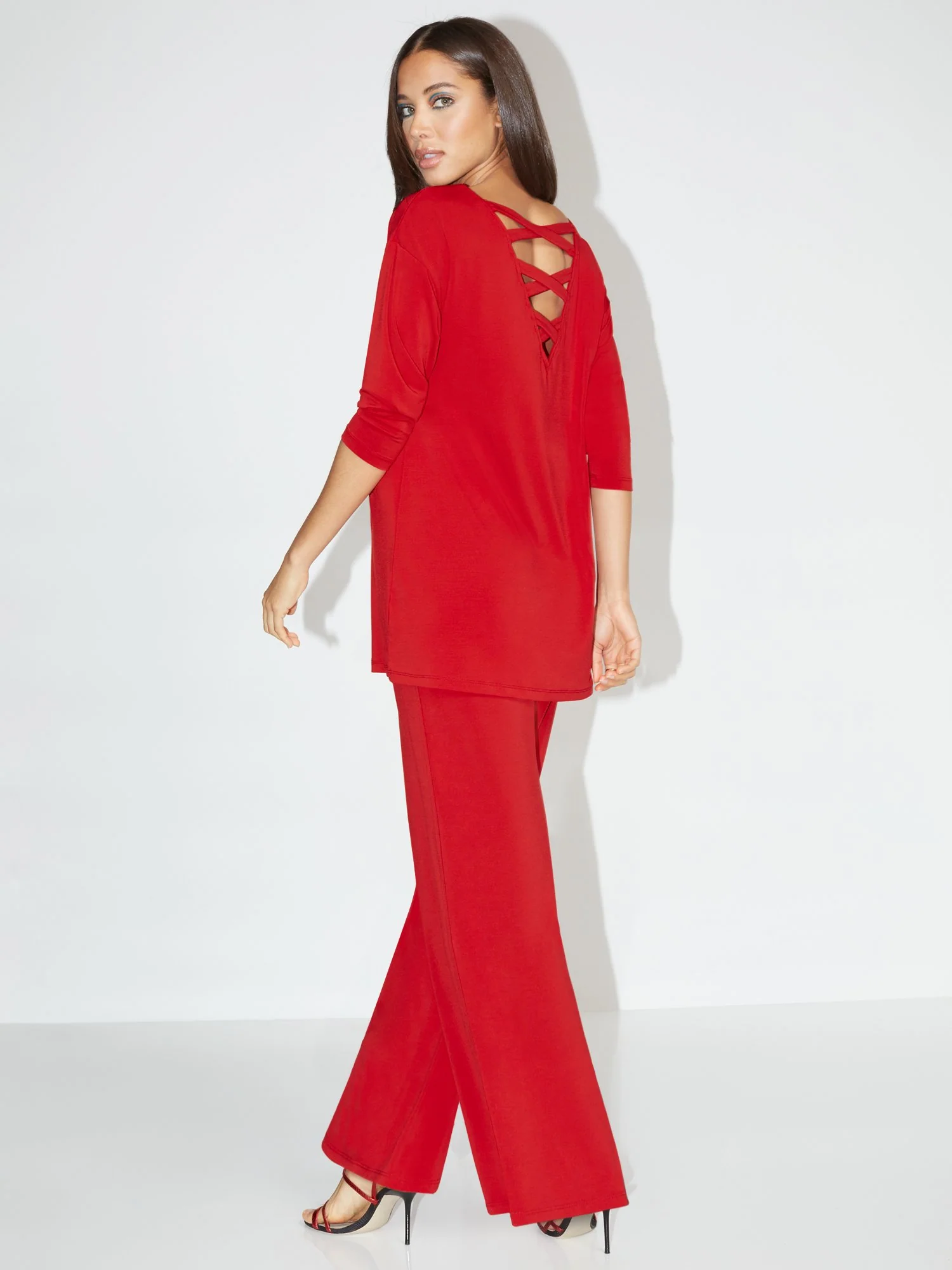 Crisscross-Back Tunic Top - NY&C Style System - Image 6