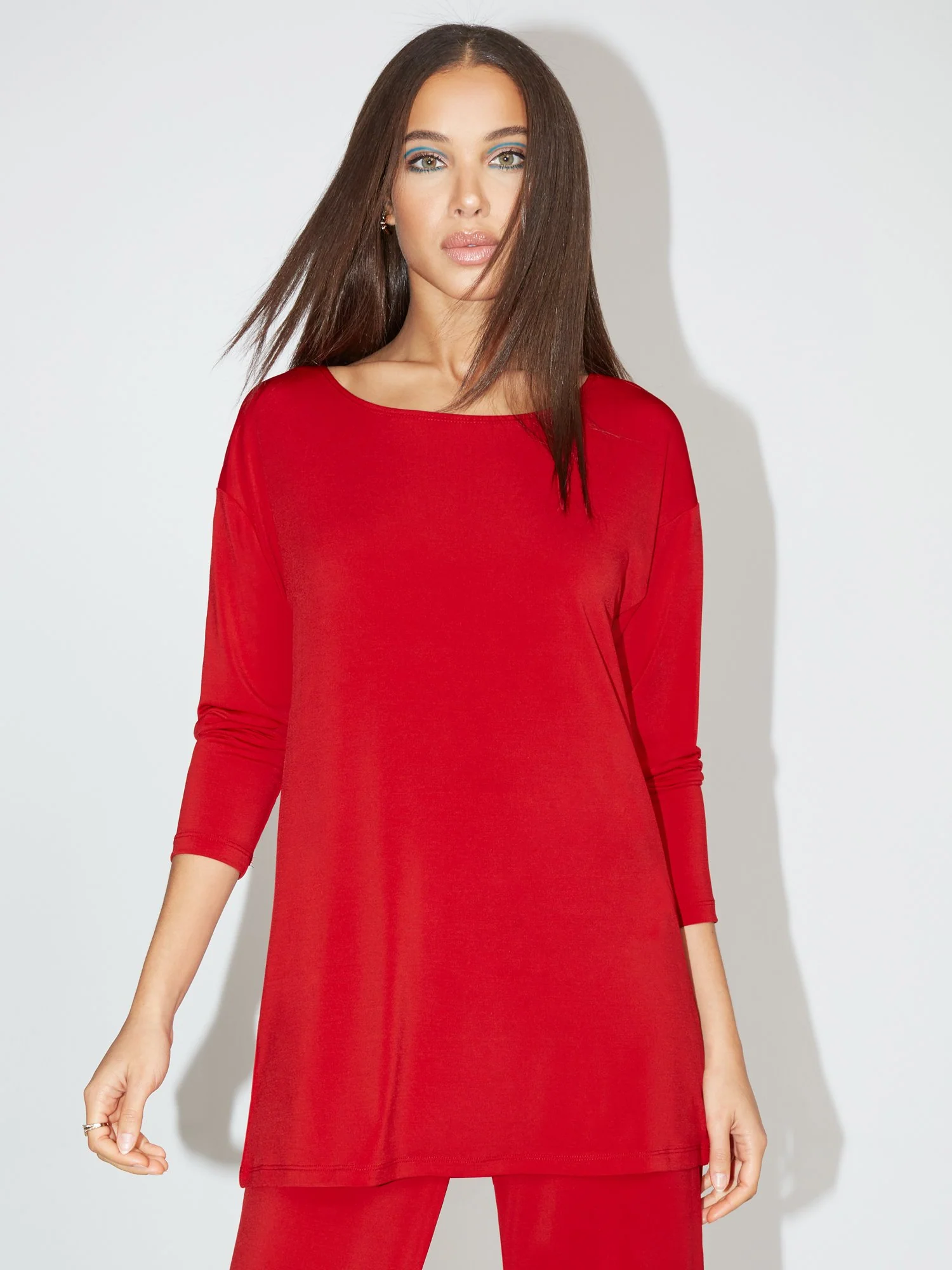 Crisscross-Back Tunic Top - NY&C Style System - Image 8