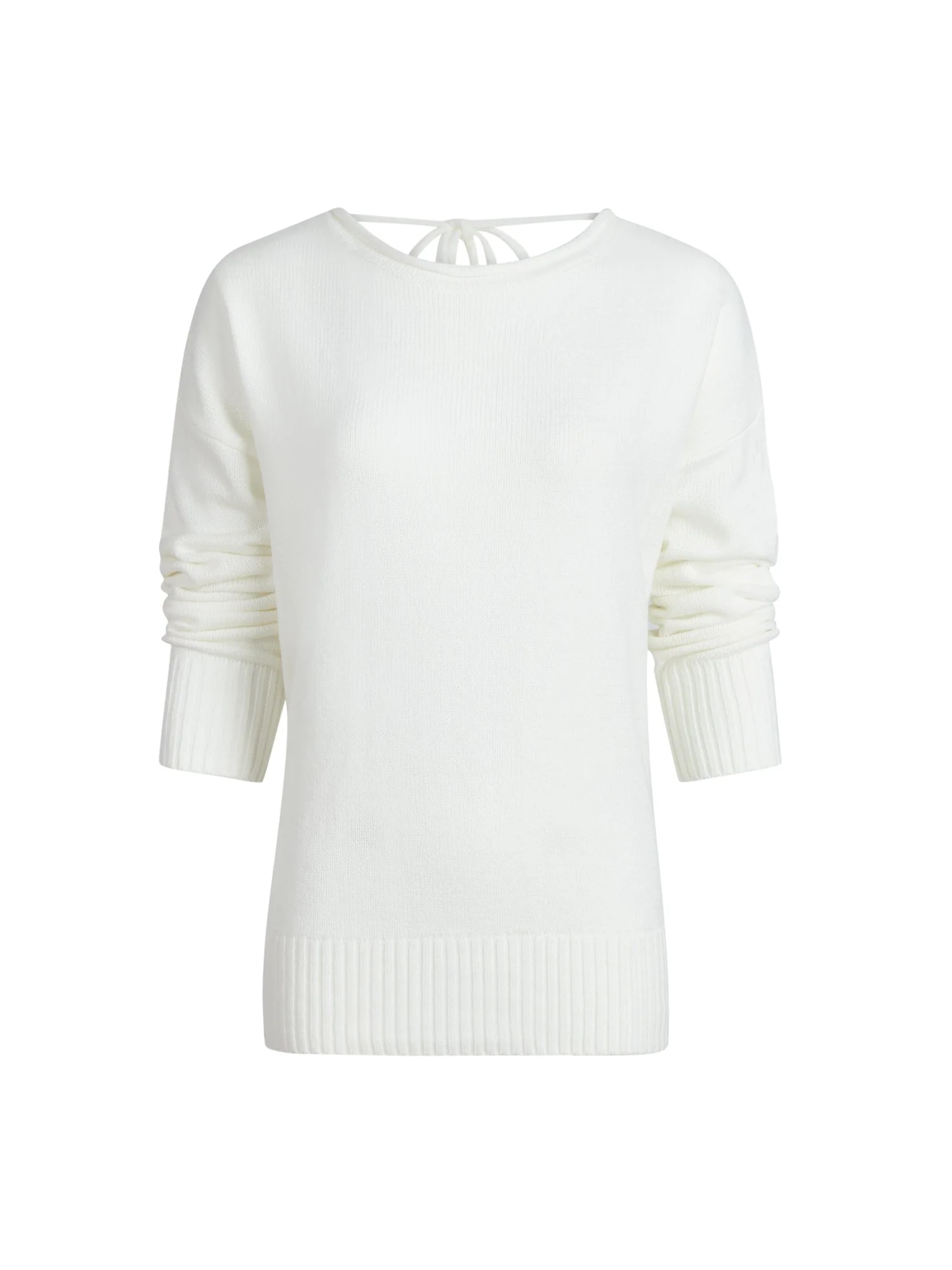Crisscrossed Back Pullover Sweater - Image 2