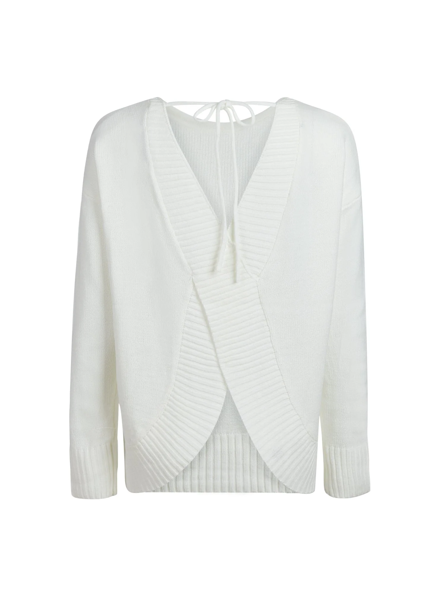 Crisscrossed Back Pullover Sweater - Image 3