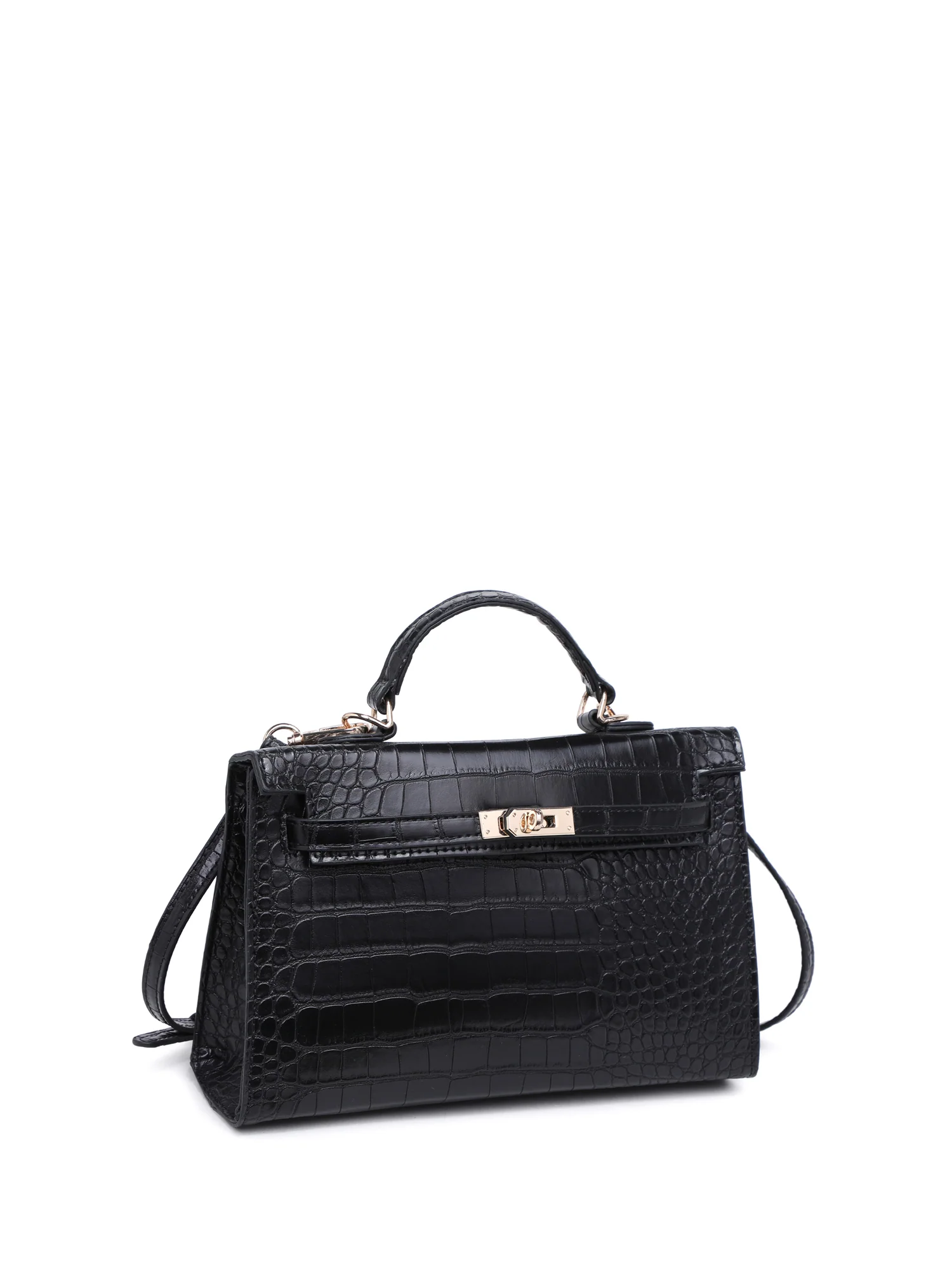 Croc Top-Handle Bag - Urban Expressions - Image 3
