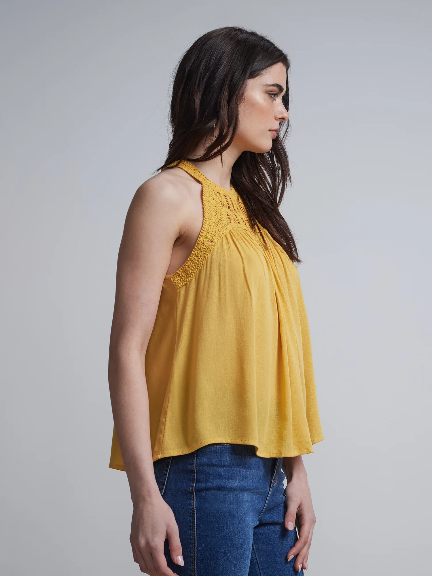Crochet-Lace Halterneck Top - Image 7