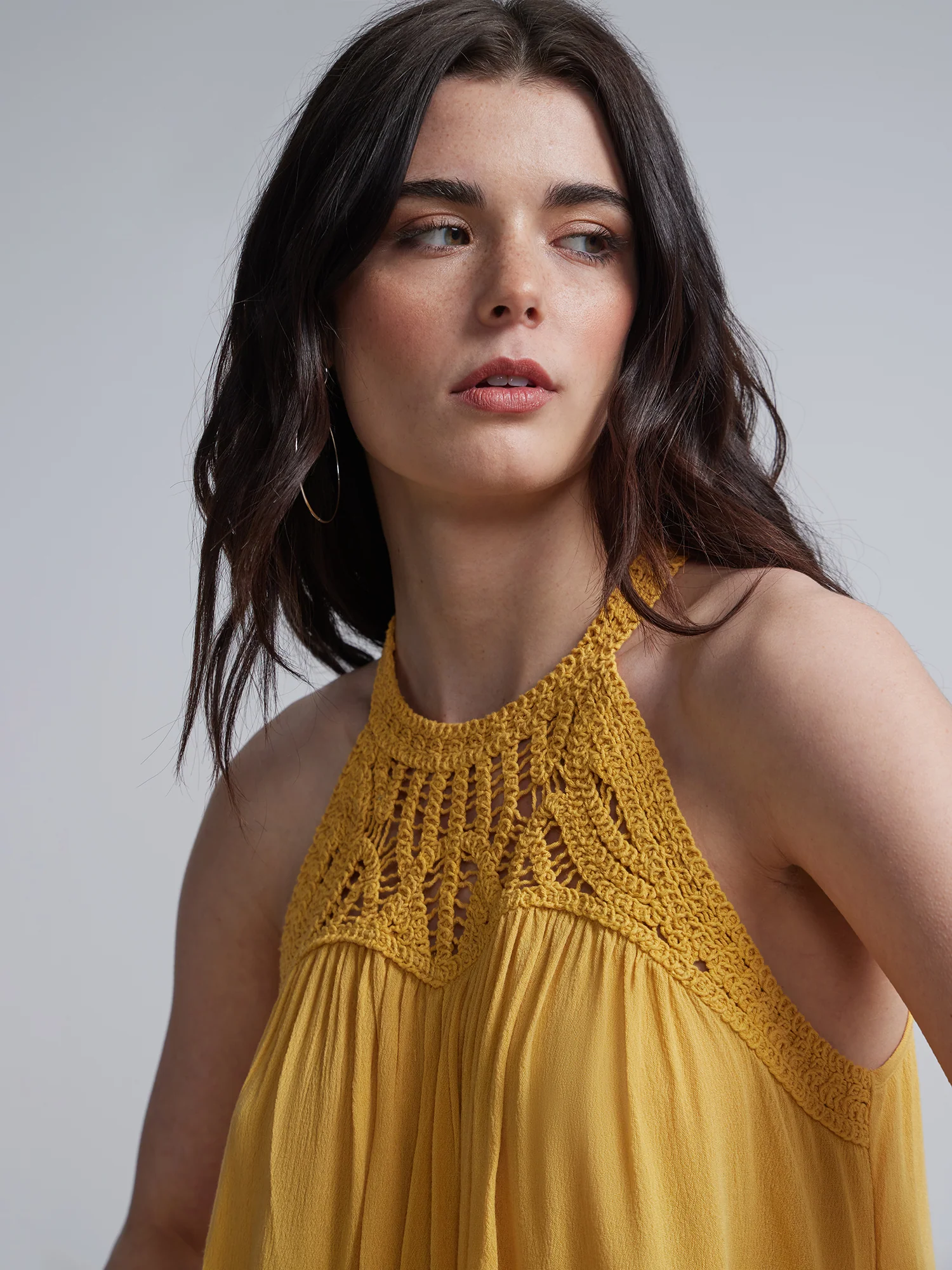 Crochet-Lace Halterneck Top - Image 9