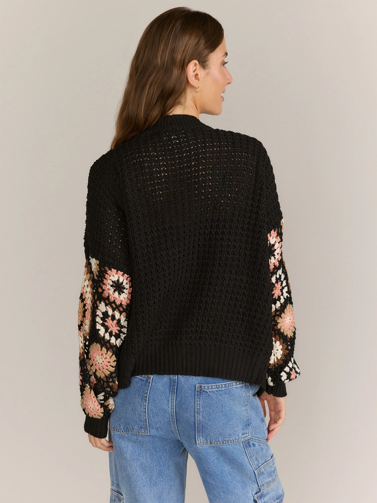 Dreamers Crochet Square Cardigan - Brands We Love - Image 4