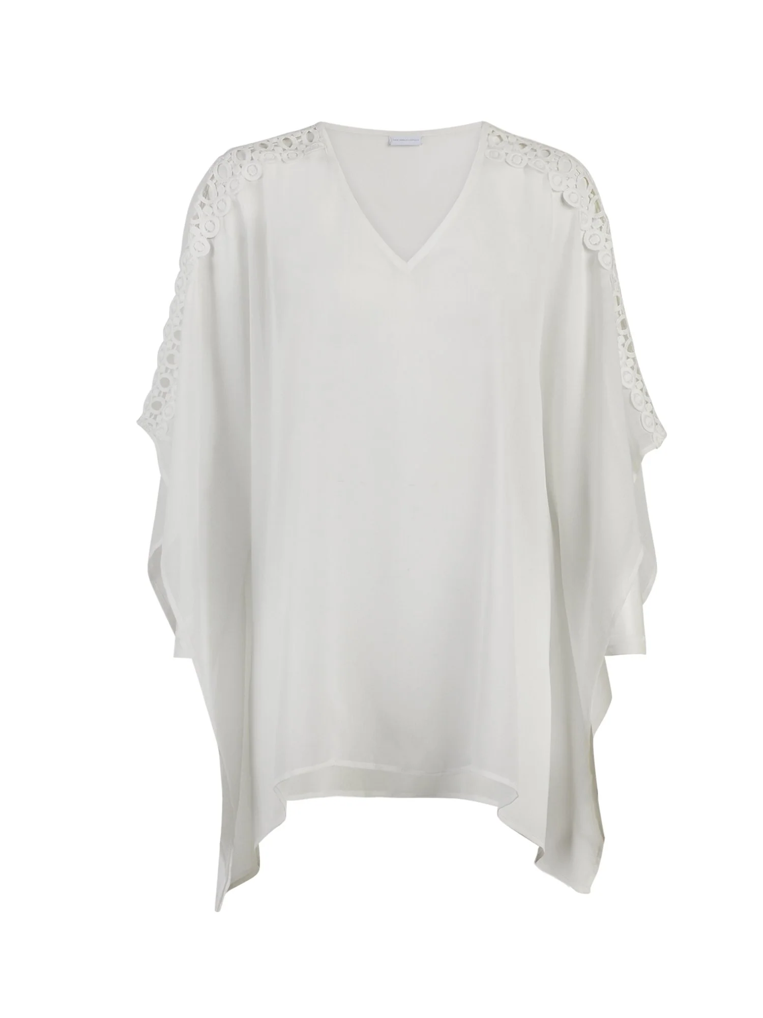 Crochet-Trim Chiffon Topper - Image 6