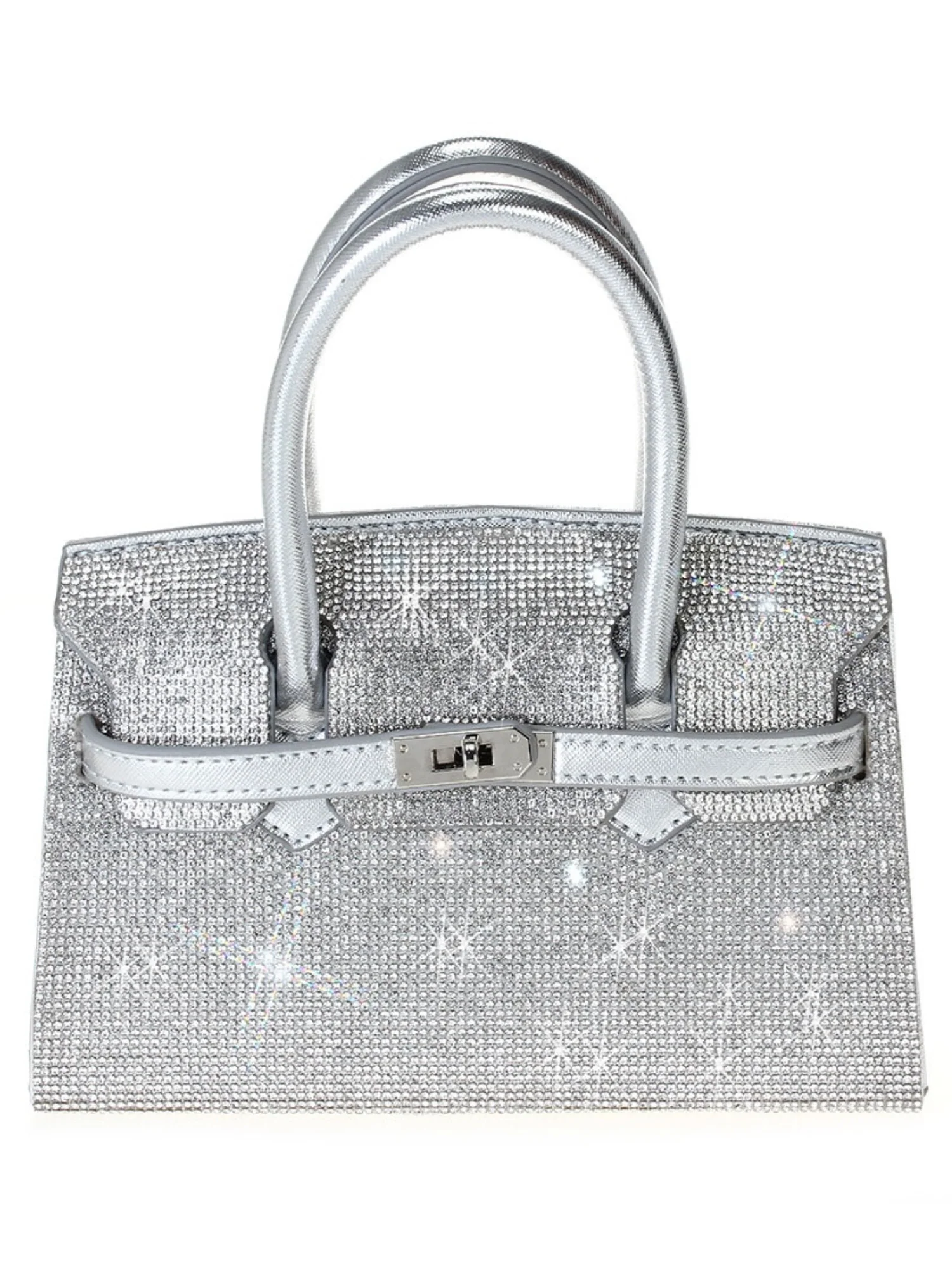 Crystal Double Top-Handle Mini Bag - Image 2