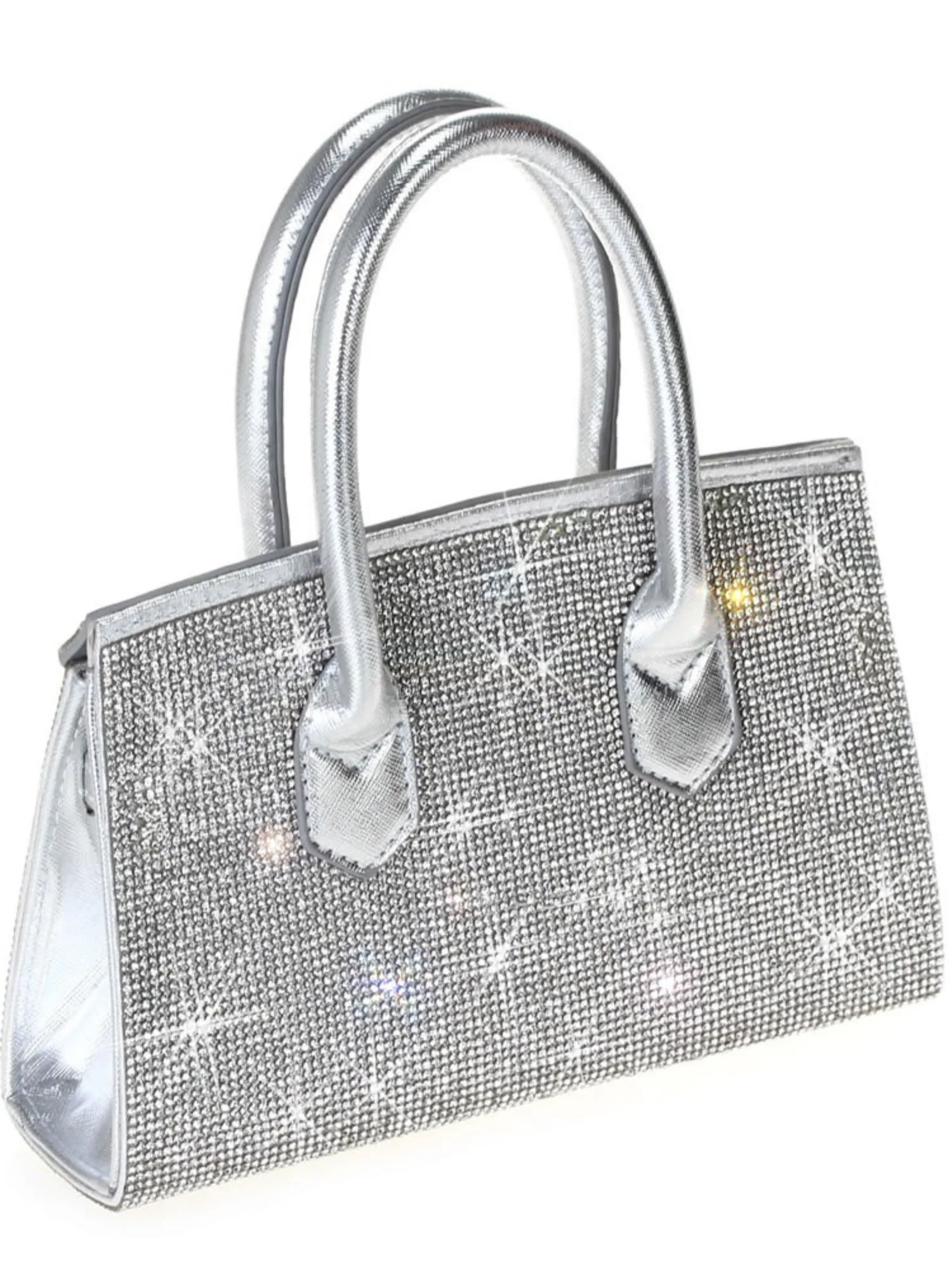 Crystal Double Top-Handle Mini Bag - Image 4