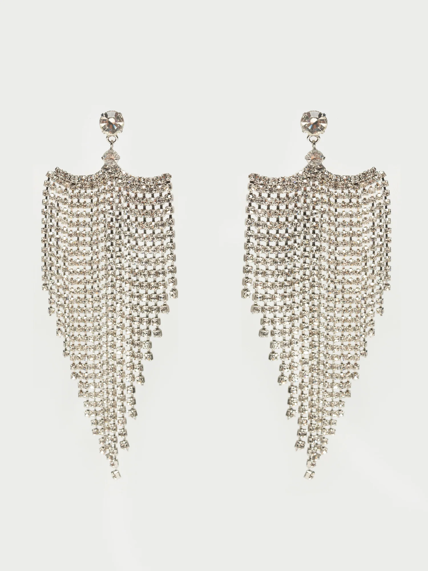 Vieste Rosa Crystal Statement Earrings - Brands We Love - Image 2