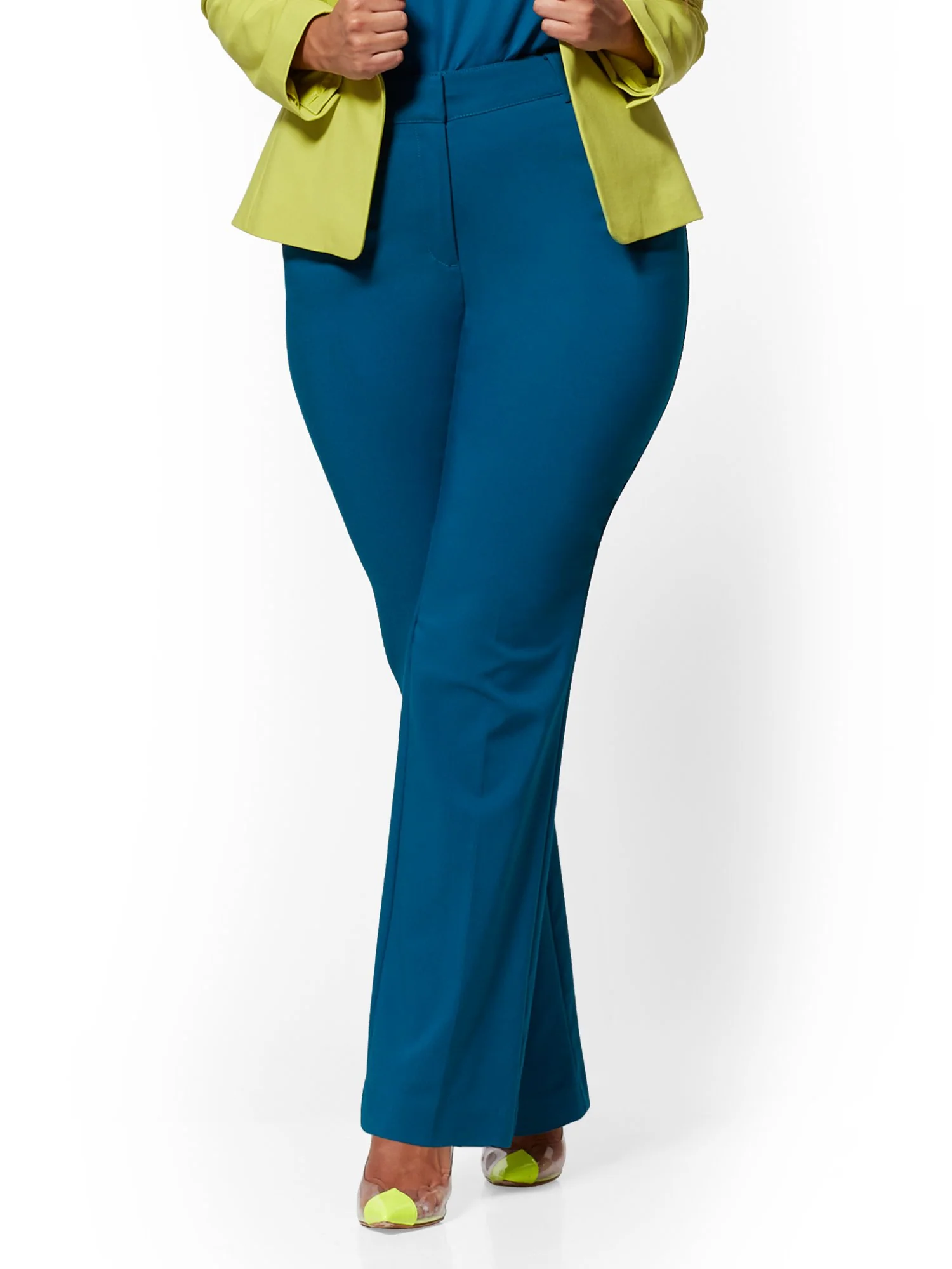 Curvy Bootcut Pant - All-Season Stretch - 7th Avenue - Image 7