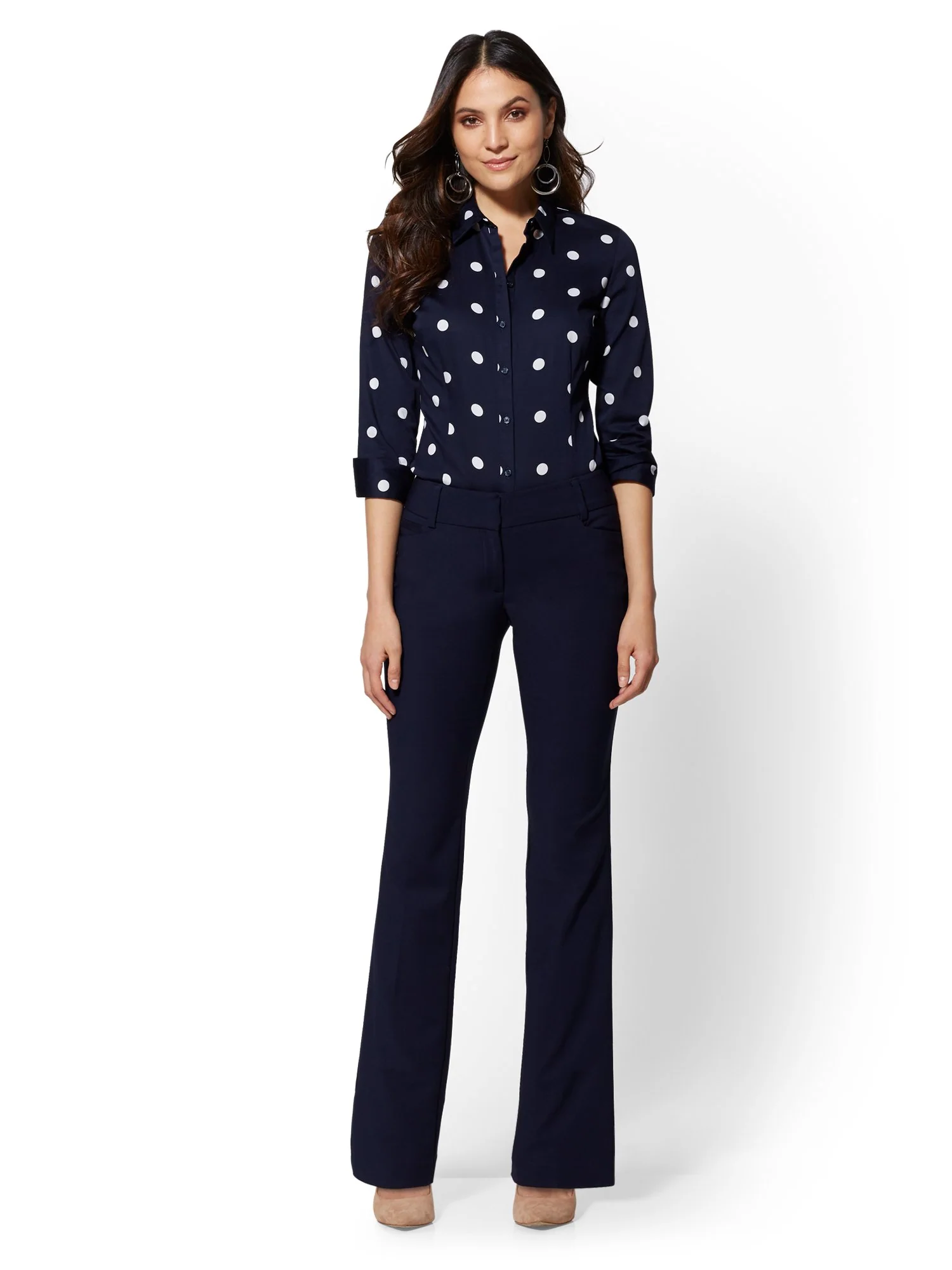 Curvy Bootcut Pant - All-Season Stretch - 7th Avenue - Image 3