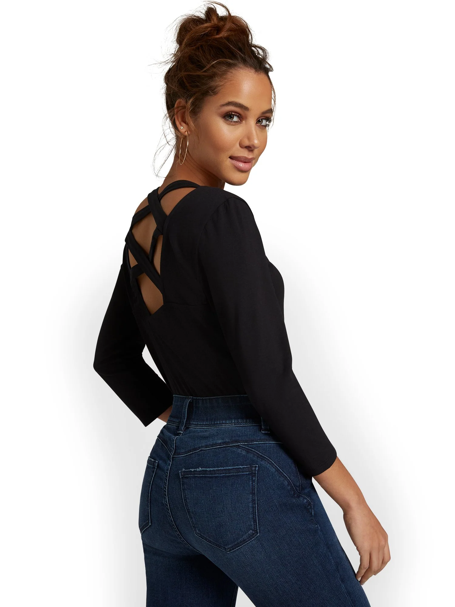 Cut-Out Back City Tee - Image 2