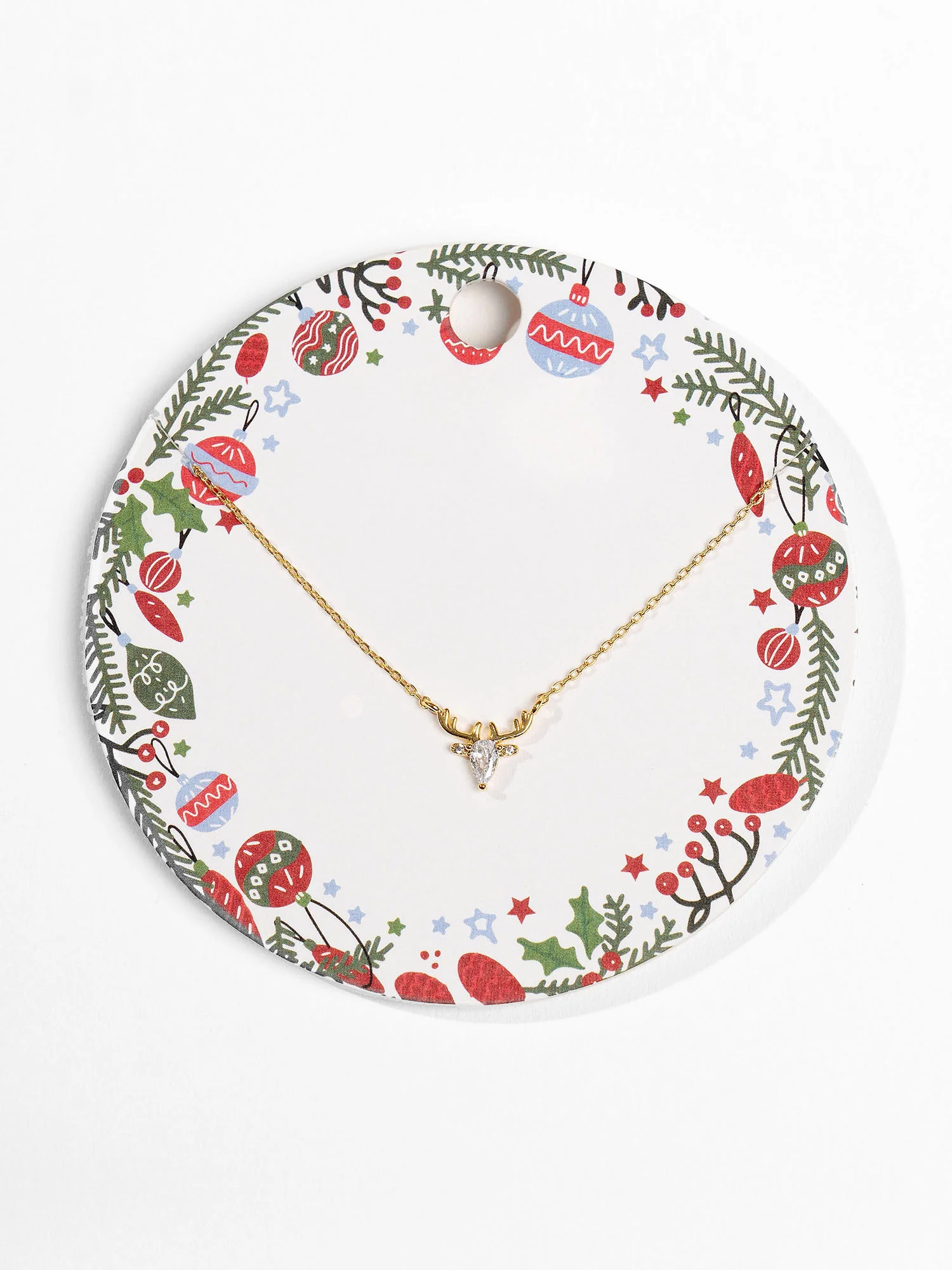 LA Radiant CZ Reindeer Pendant Necklace - Brands We Love - Image 3