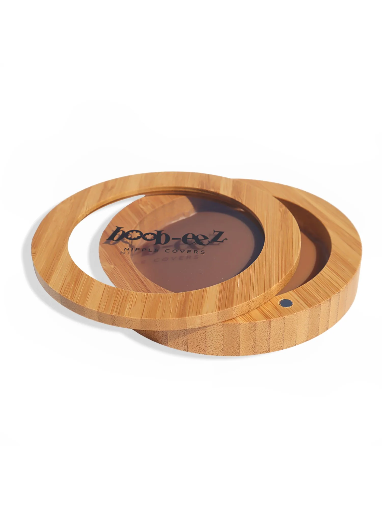 Boob-Eez Dark Tint 6 cm Headlight Covers & Bamboo Compact - Brands We Love