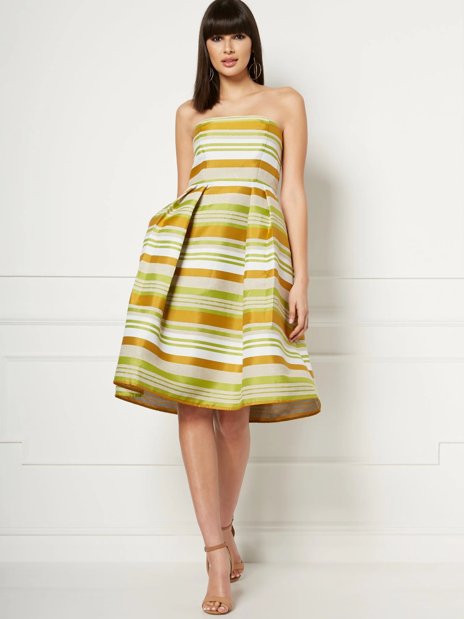 Del Mar Stripe Dress - Eva Mendes Fiesta Collection - Image 2