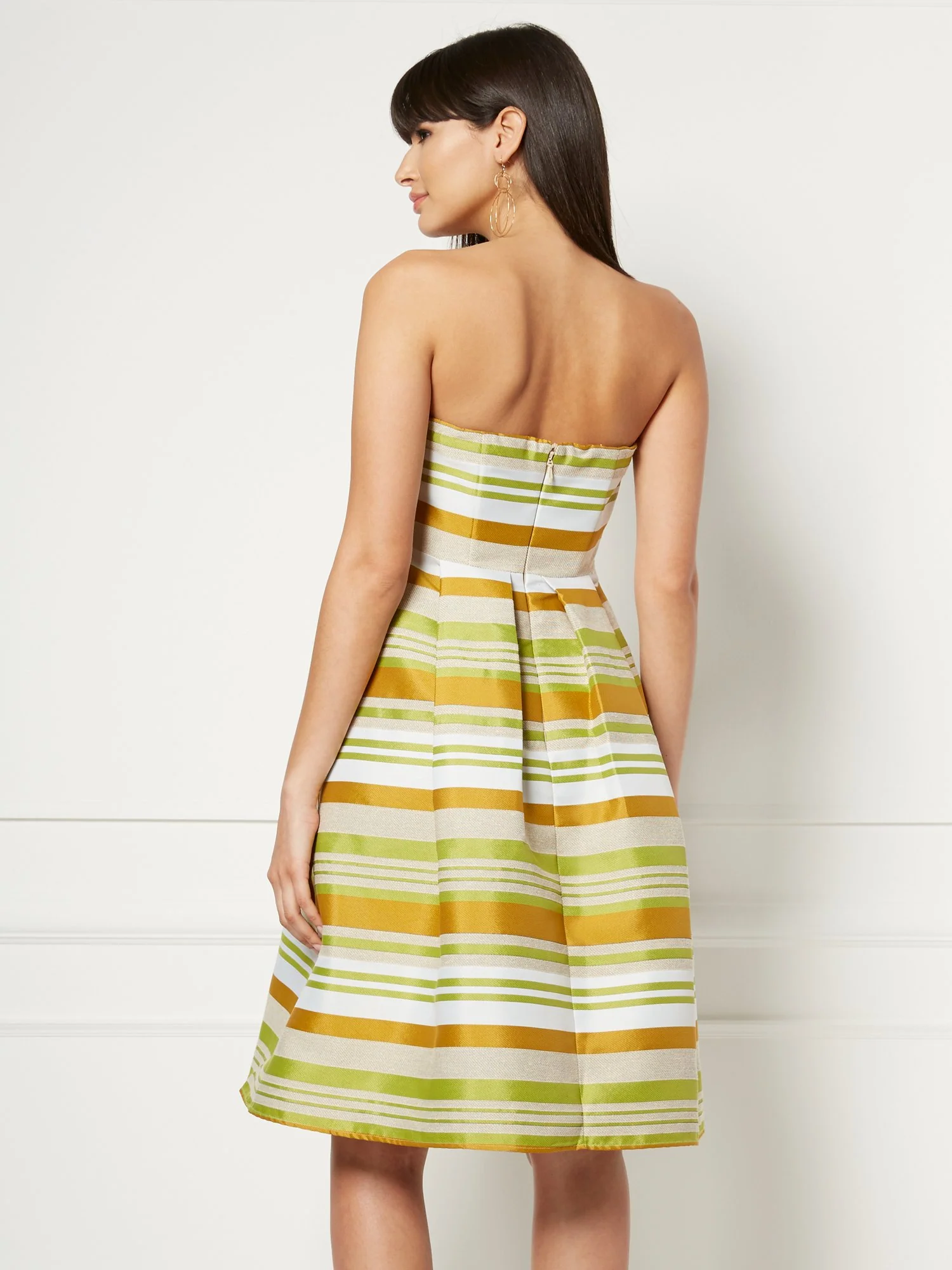 Del Mar Stripe Dress - Eva Mendes Fiesta Collection - Image 3