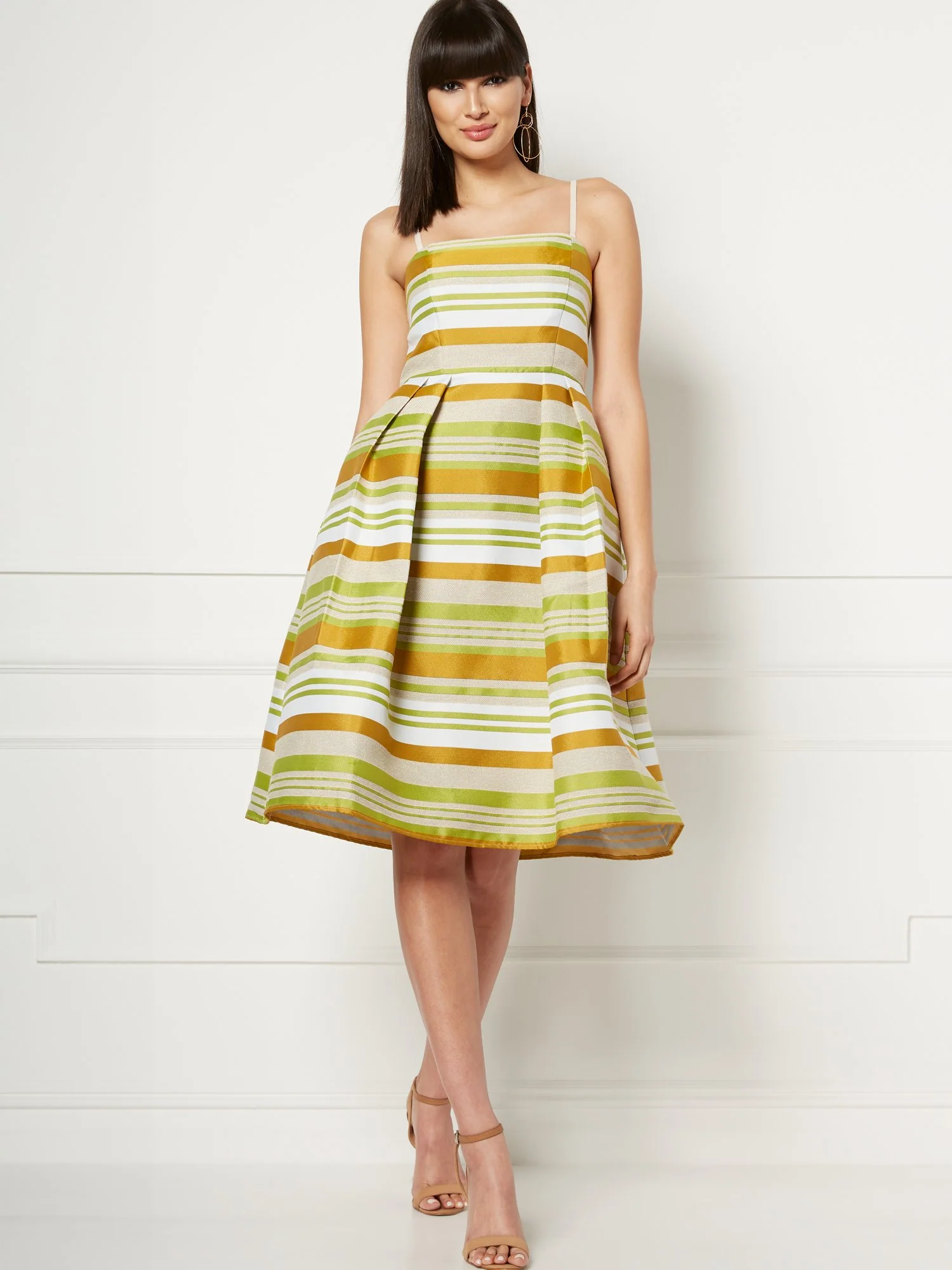 Del Mar Stripe Dress - Eva Mendes Fiesta Collection - Image 4