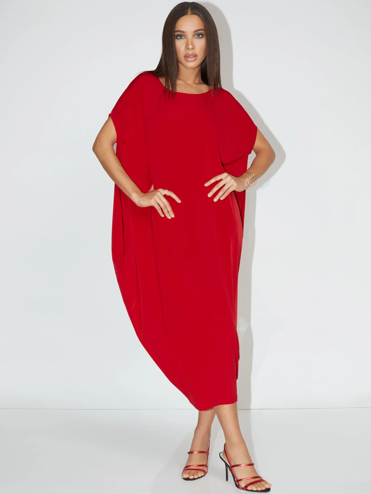 Dolman Knit Maxi Dress - NY&C Style System - Image 6