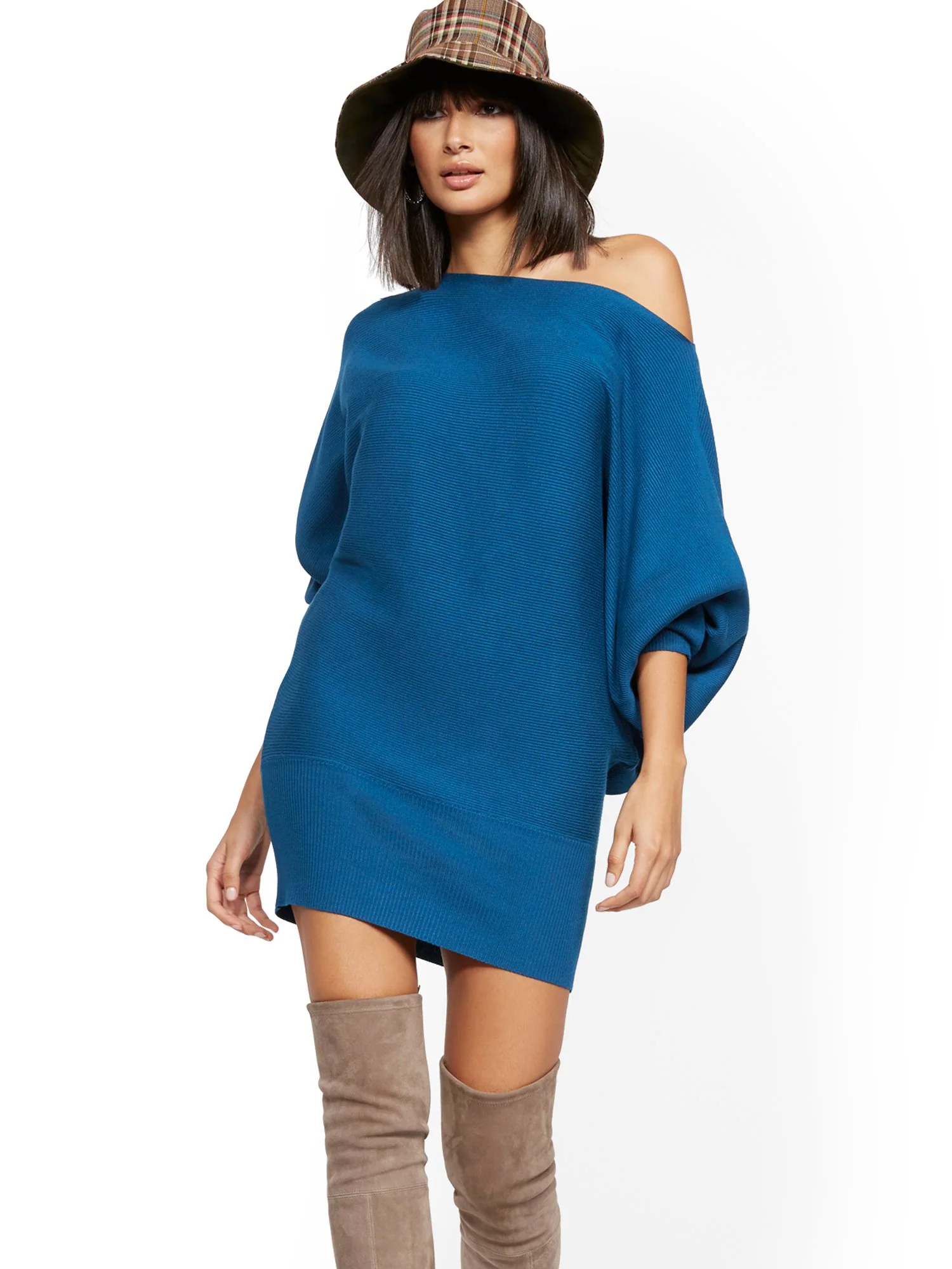 Dolman Sweater Dress - Image 5