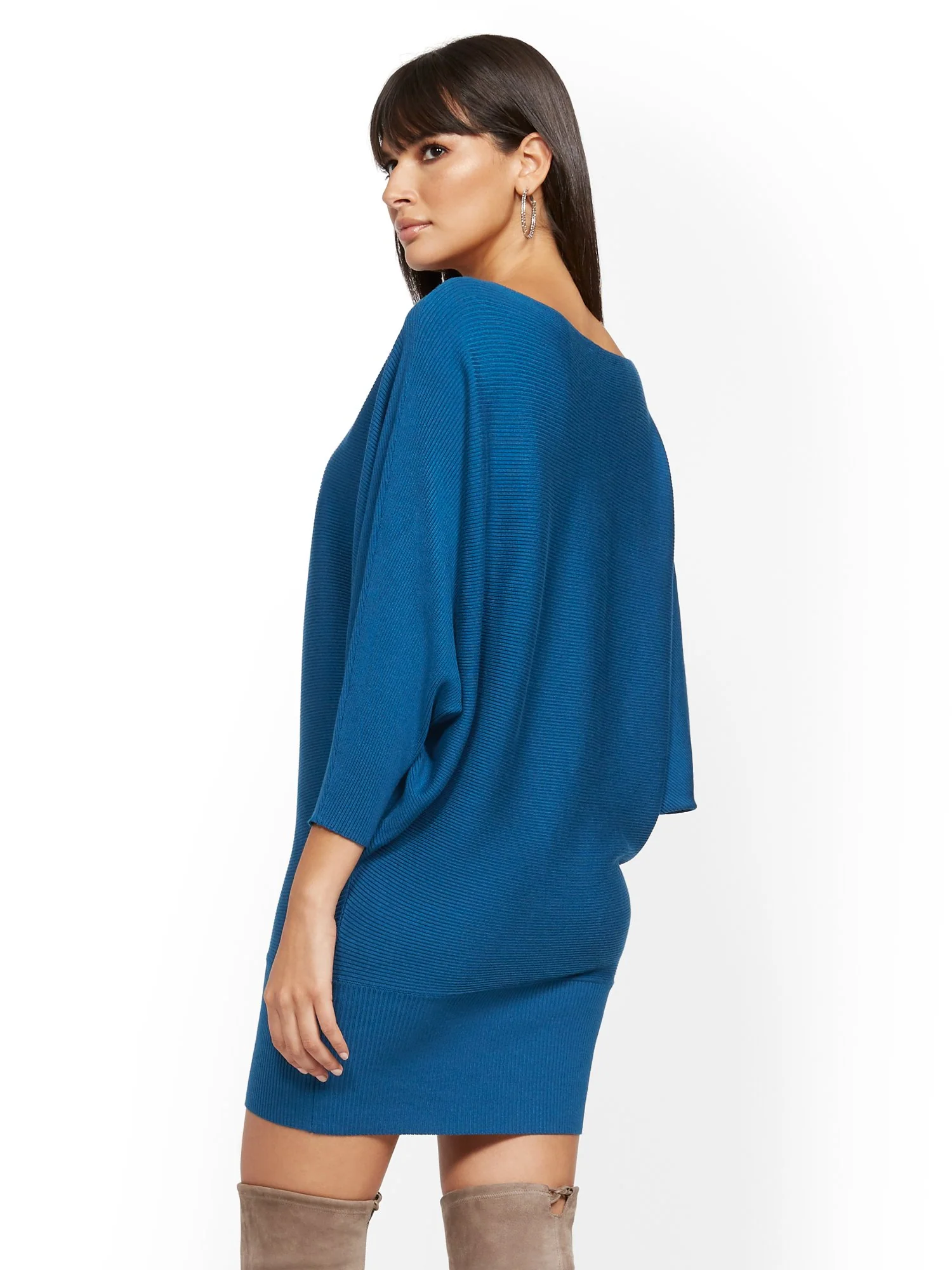 Dolman Sweater Dress - Image 7