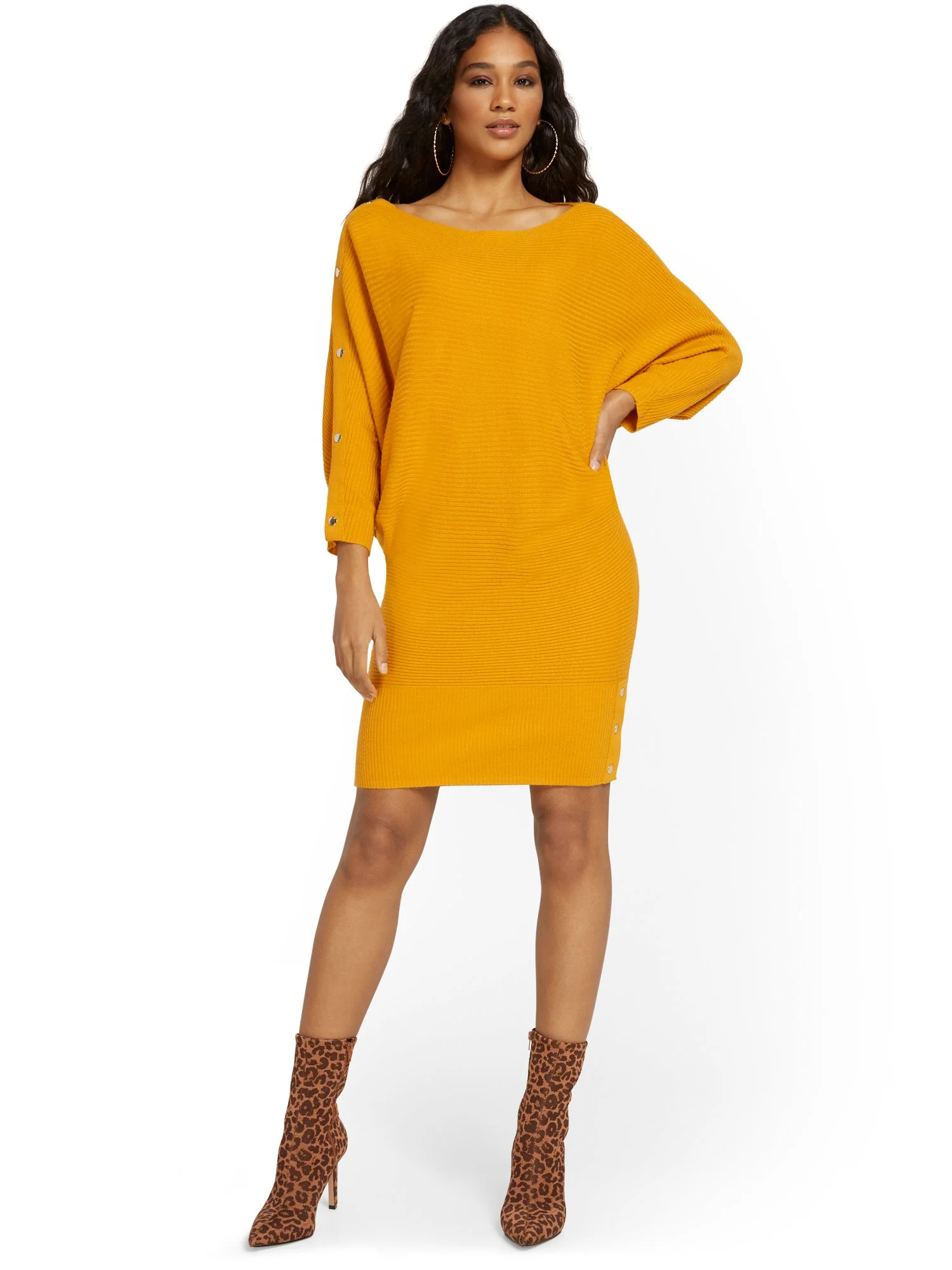 Dolman Sweater Dress - Image 18