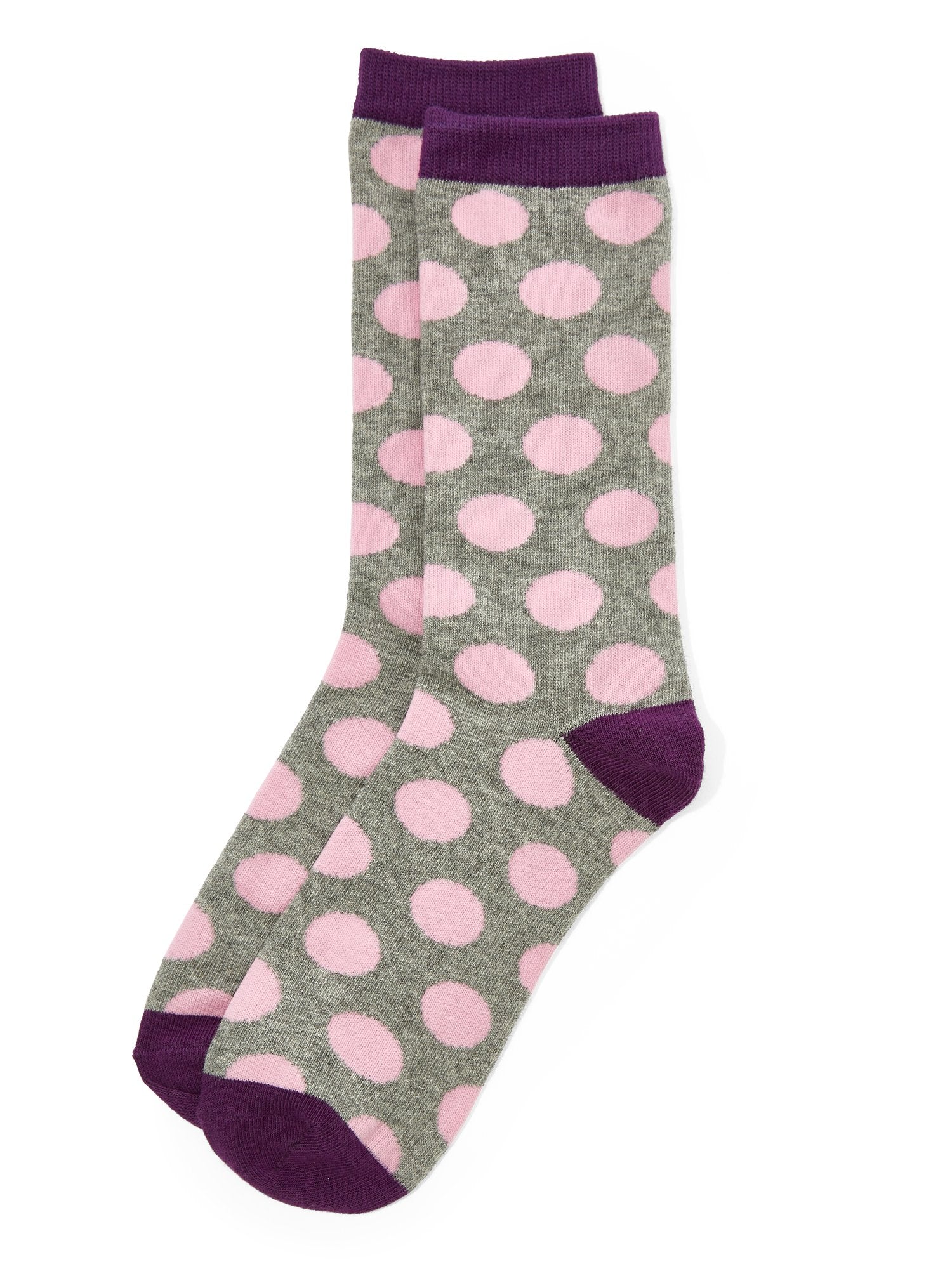 Dot-Print Crew Sock - Image 4