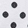 Dot-Print Faux Leather-Sleeve Shift Dress - Image 5