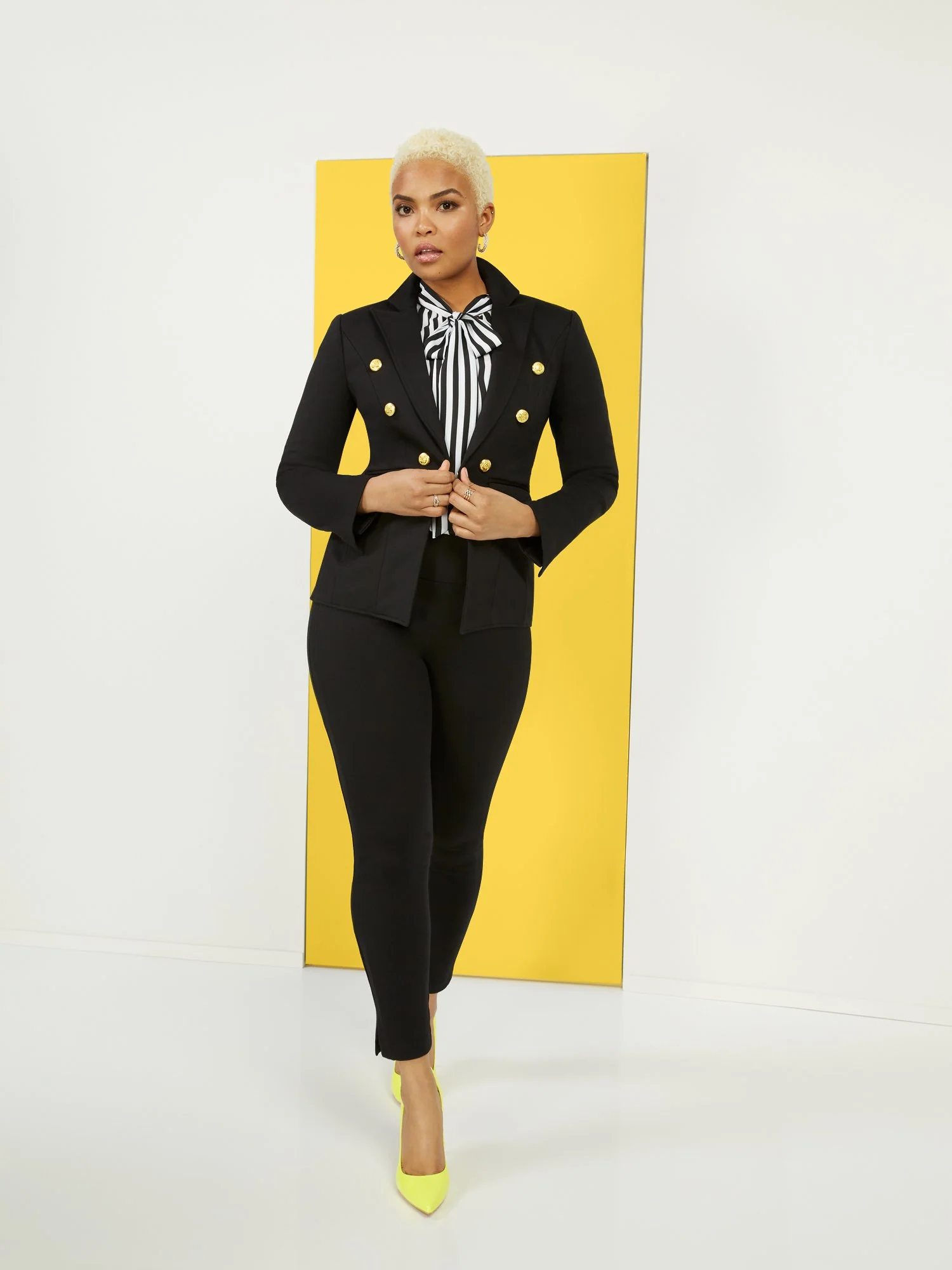 Double-Breasted Button Jacket - Superflex - Image 4