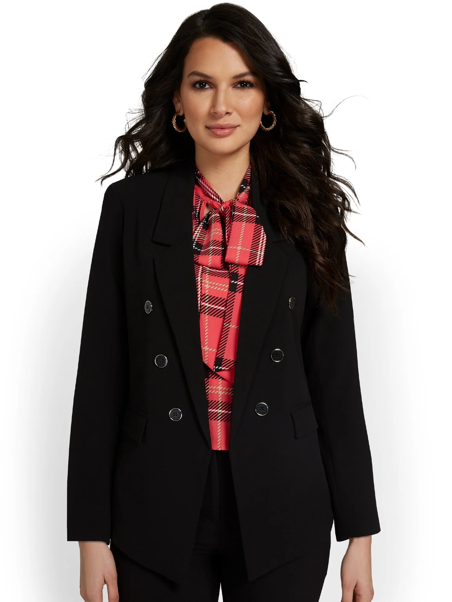 Double-Breasted Jacket - Essential Stretch - Image 2