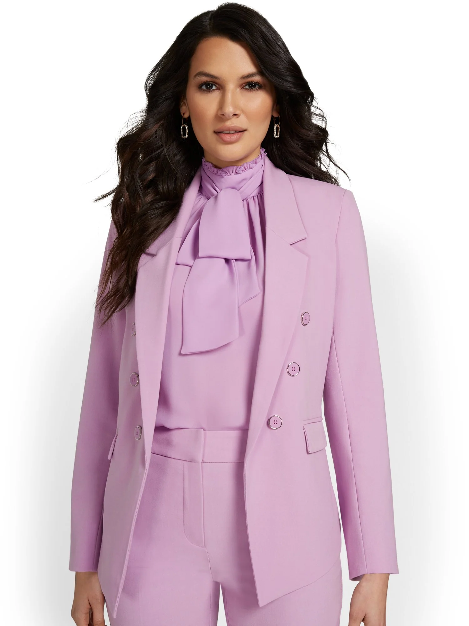 Double-Breasted Jacket - Essential Stretch - Image 6