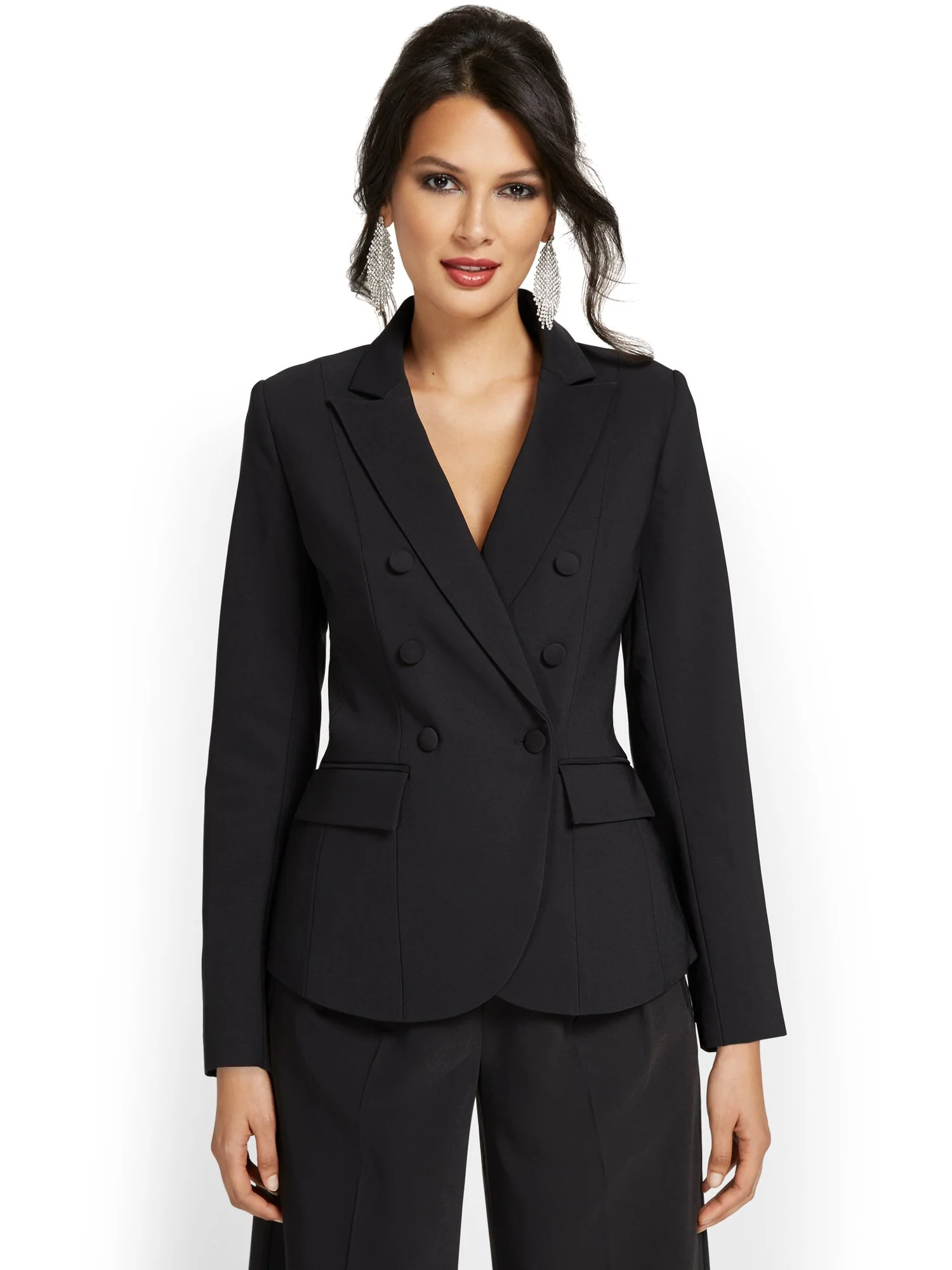 Double-Breasted Jacket - Premium Stretch