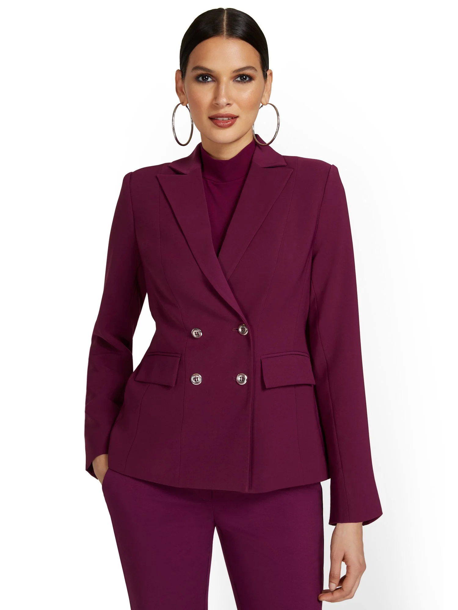 Double-Breasted Jacket - Premium Stretch - Image 12