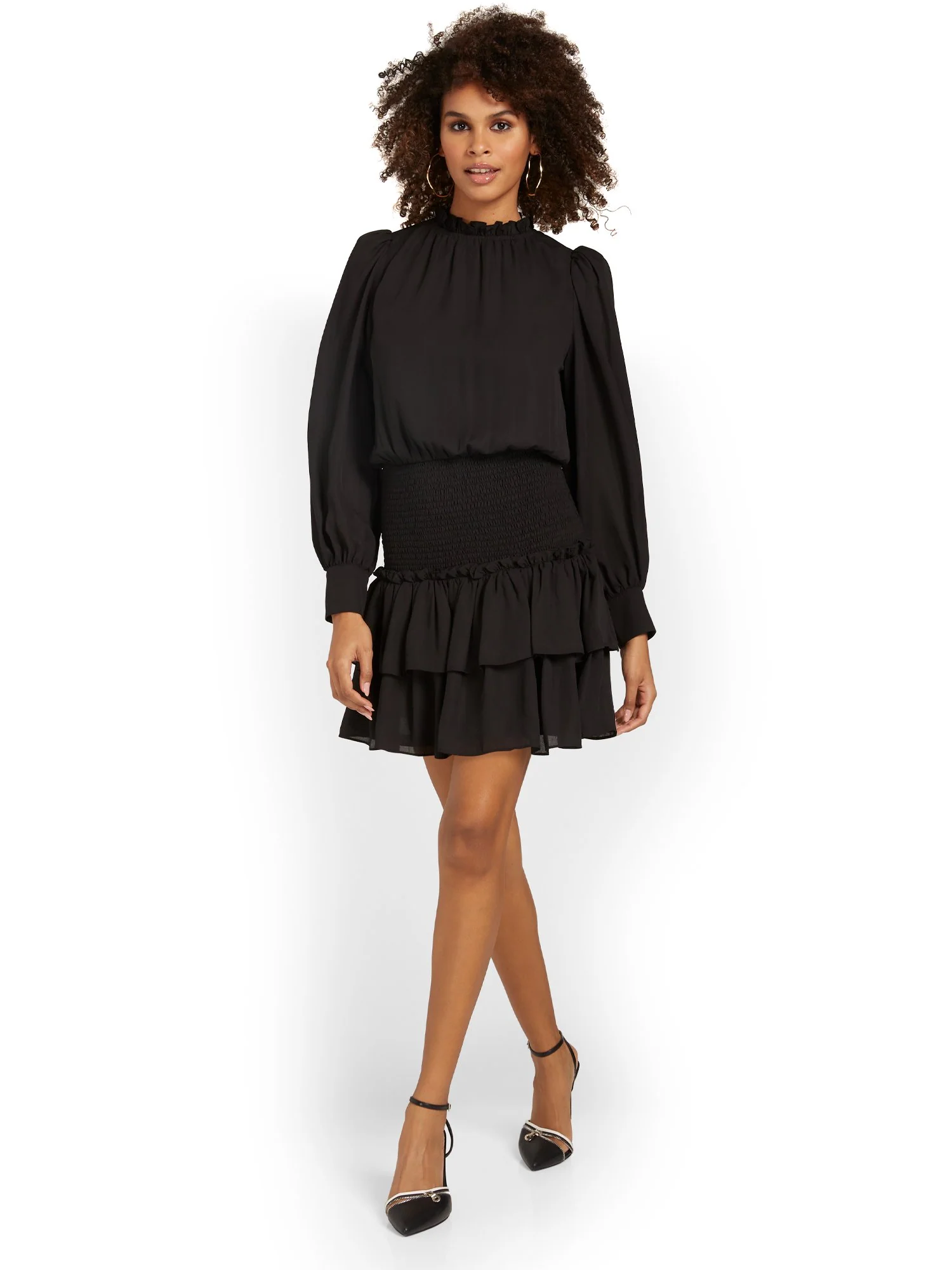 TCEC Double-Layer Smock Dress - Brands We Love