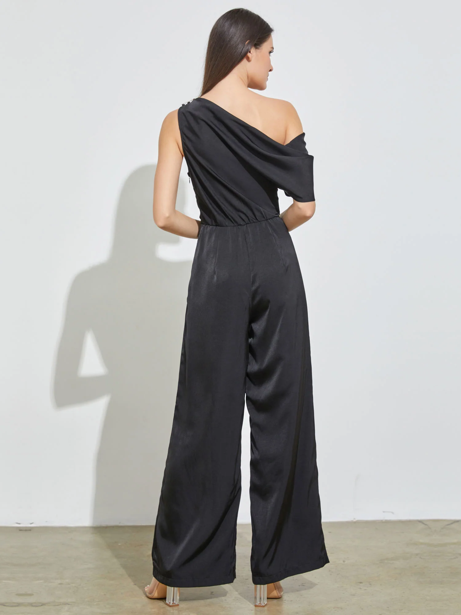 Do+Be Draped Shoulder Jumpsuit - Brands We Love - Image 4