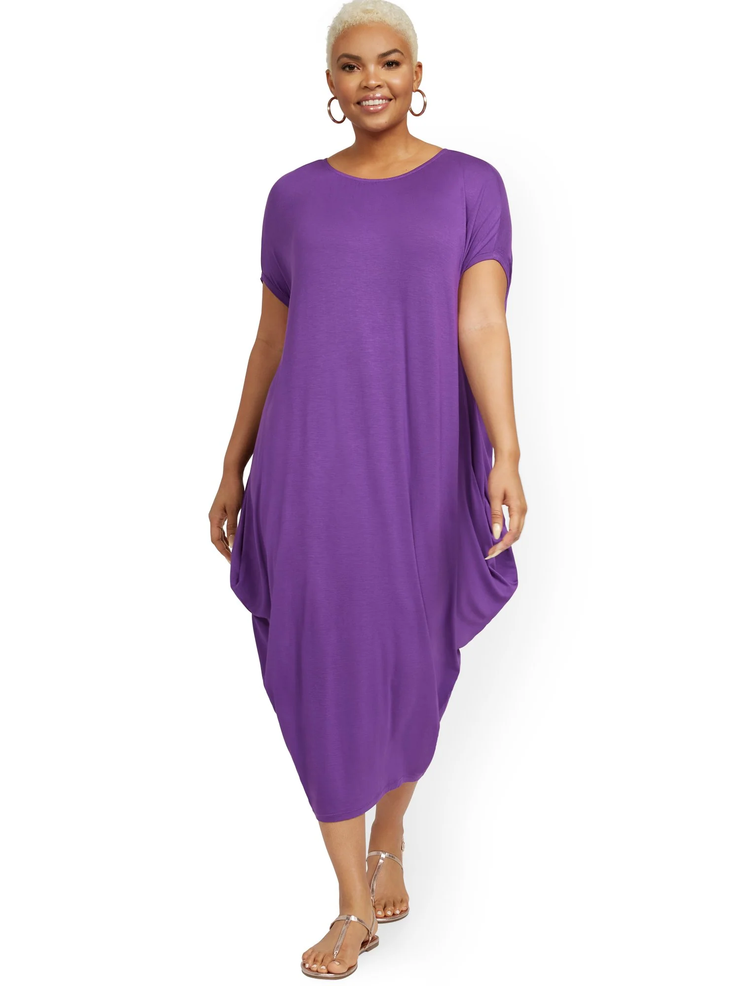 Drapey Caftan Maxi Dress - Image 9